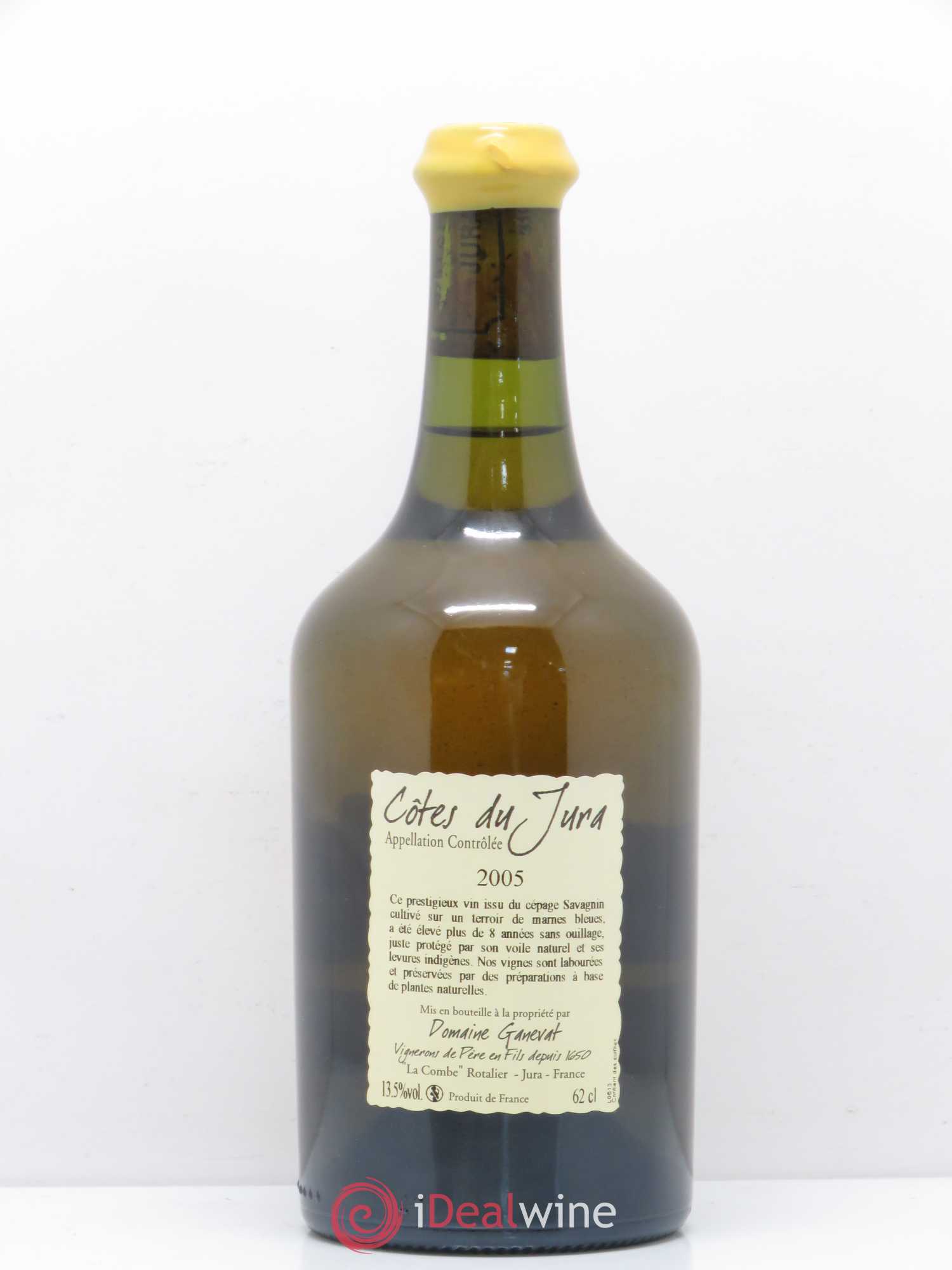 Côtes du Jura Vin Jaune Jean-François Ganevat (Domaine) 2005 - Lot de 1 bouteille - 1
