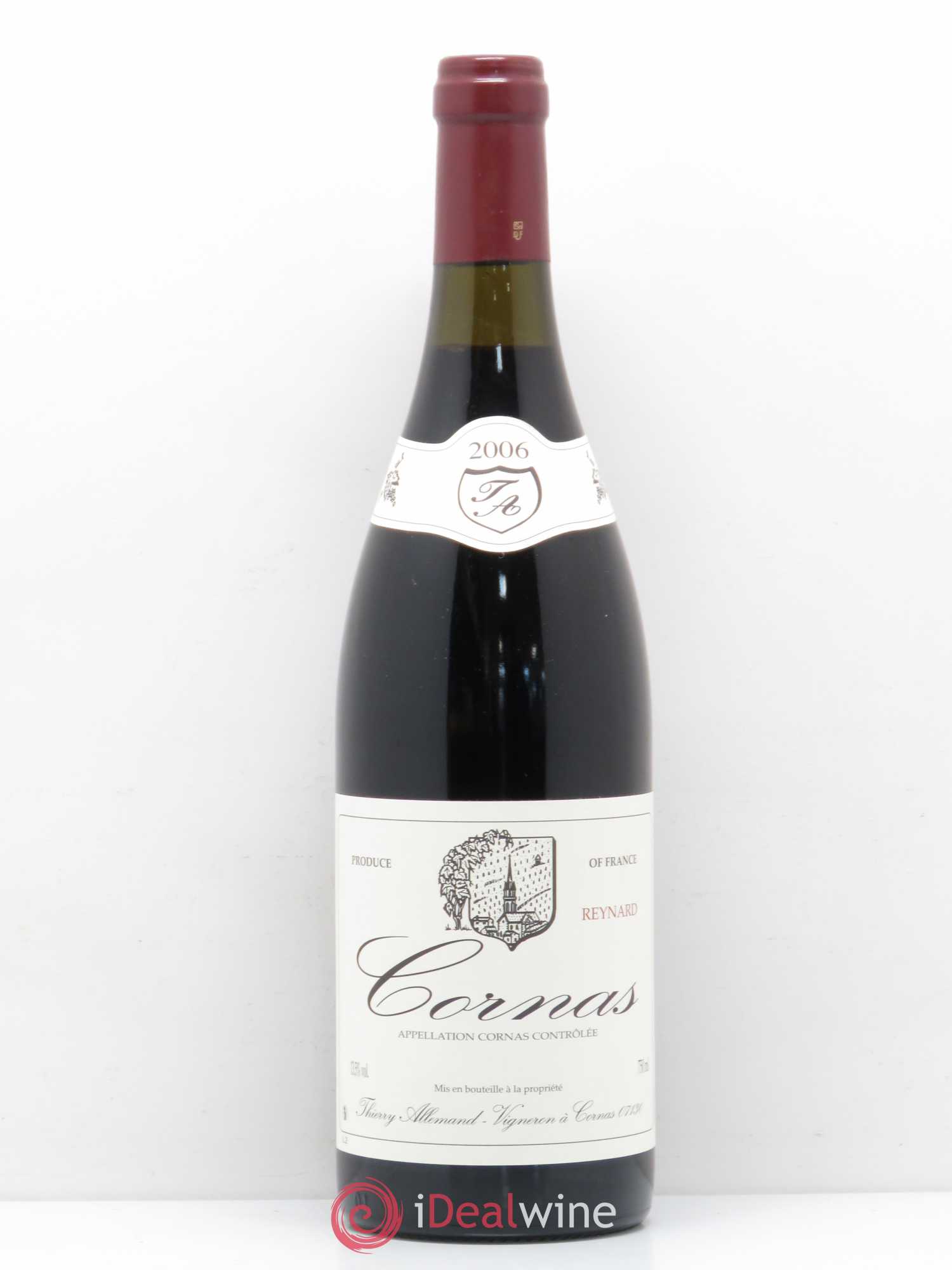 Cornas Reynard Thierry Allemand 2006 - Lot de 1 bouteille - 0
