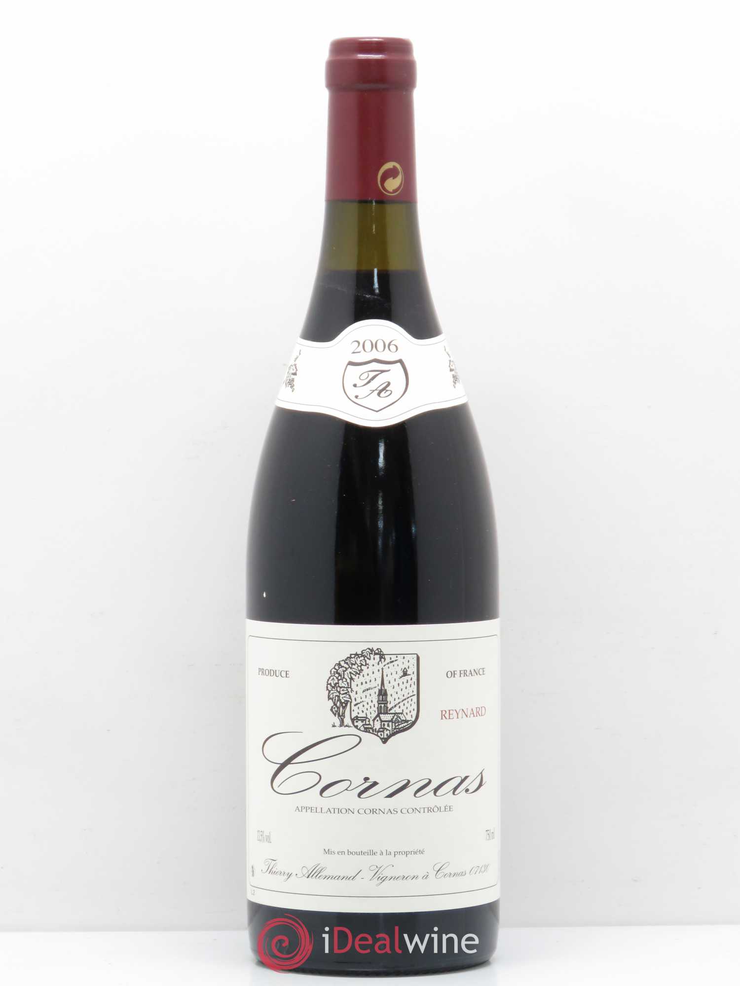 Cornas Reynard Thierry Allemand 2006 - Lot de 1 bouteille - 0