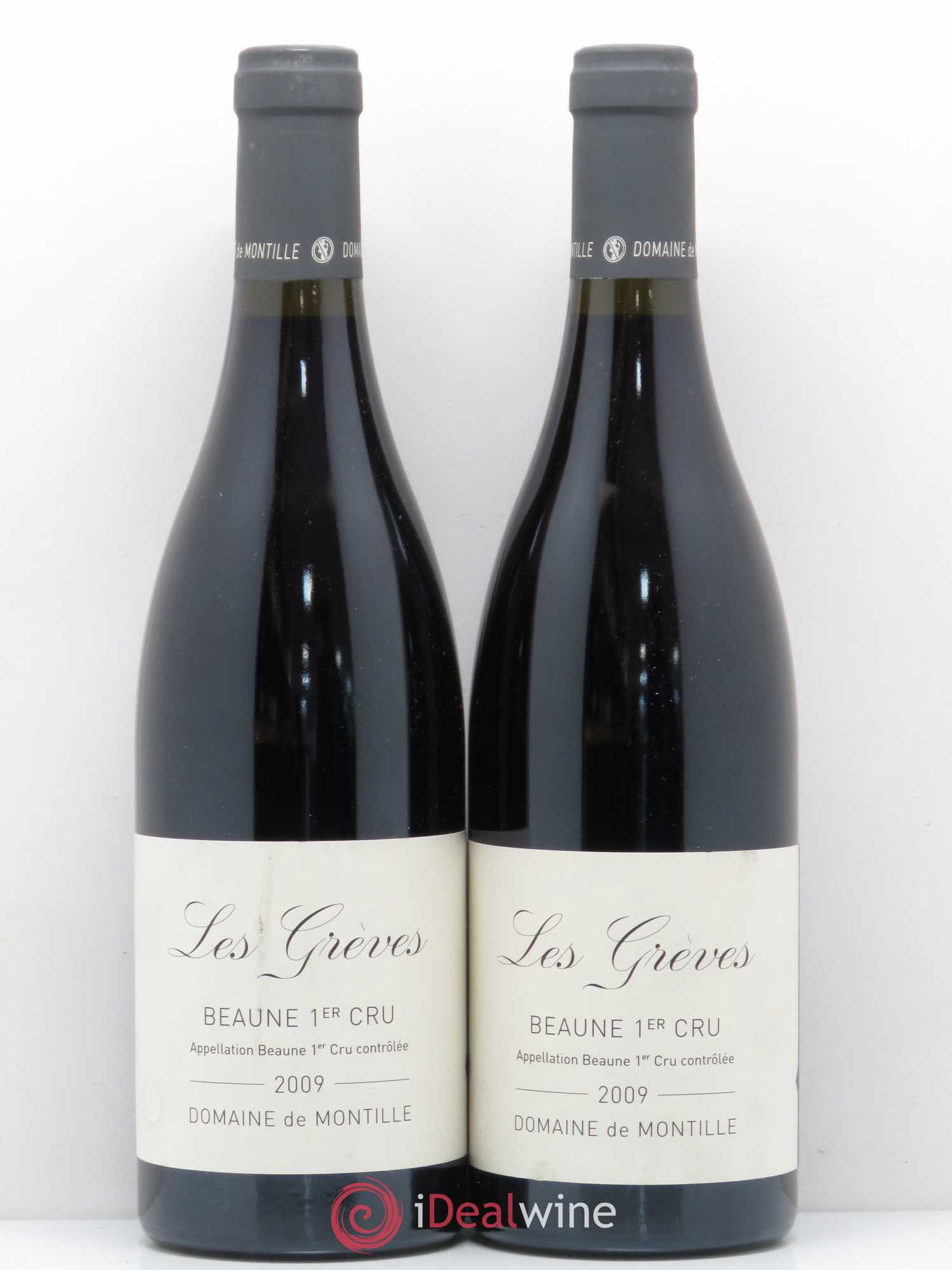 Beaune 1er Cru Les Grèves De Montille (Domaine) 2009 - Lot de 2 bouteilles - 0
