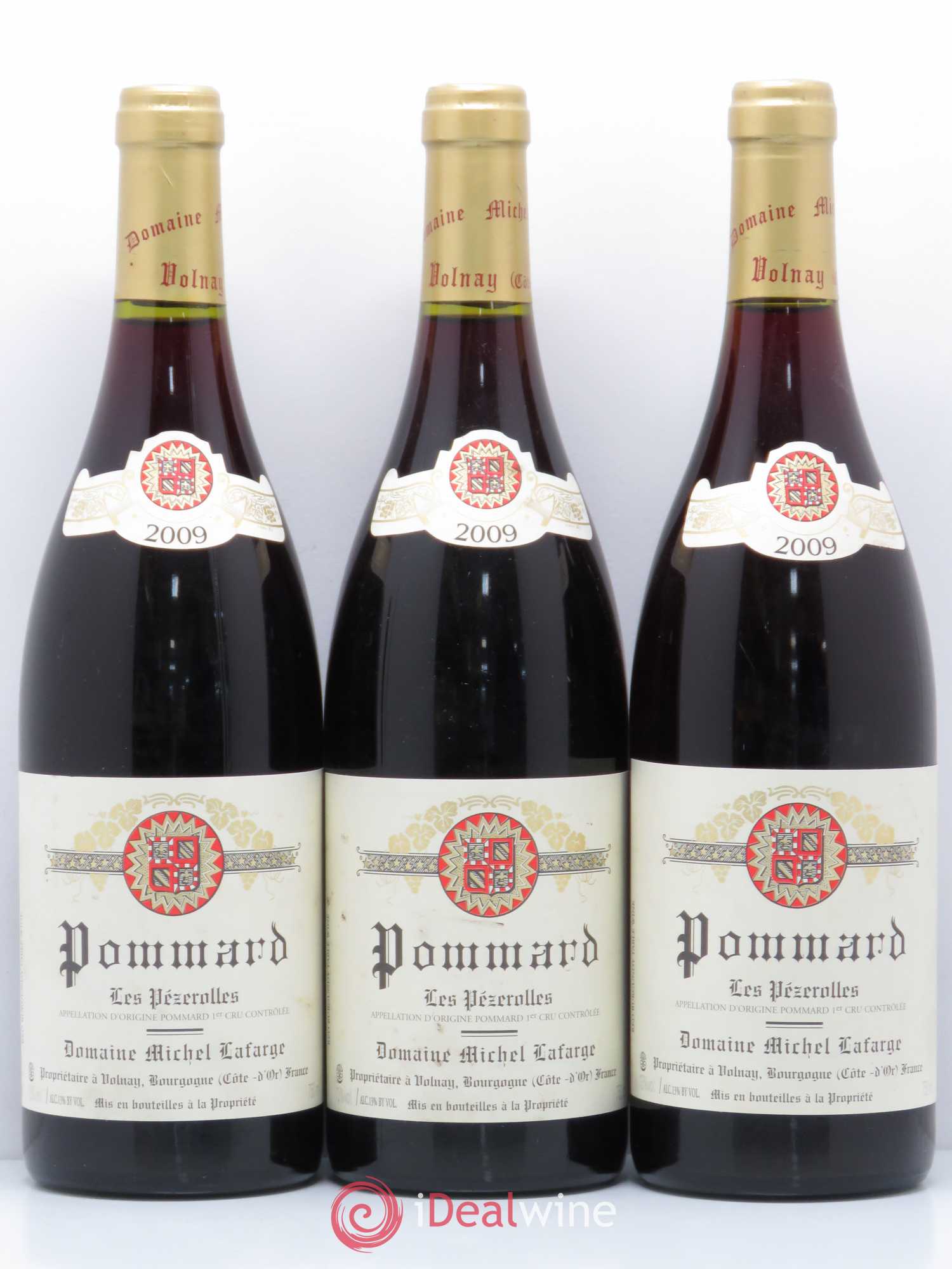 Pommard 1er Cru Les Pézerolles Lafarge (Domaine) 2009 - Lot de 3 bouteilles - 0