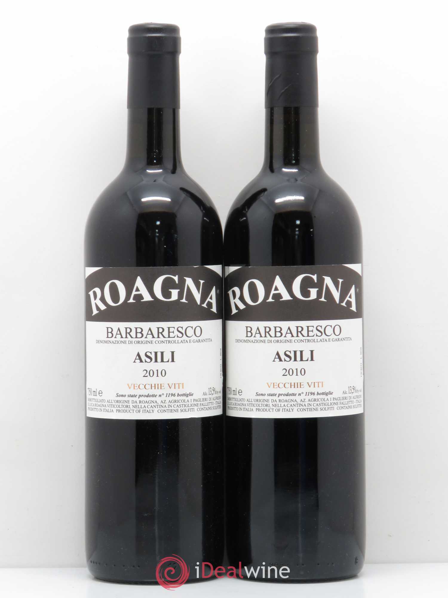 Barbaresco DOCG Asili Roagna 2010 - Lot de 2 bouteilles - 0