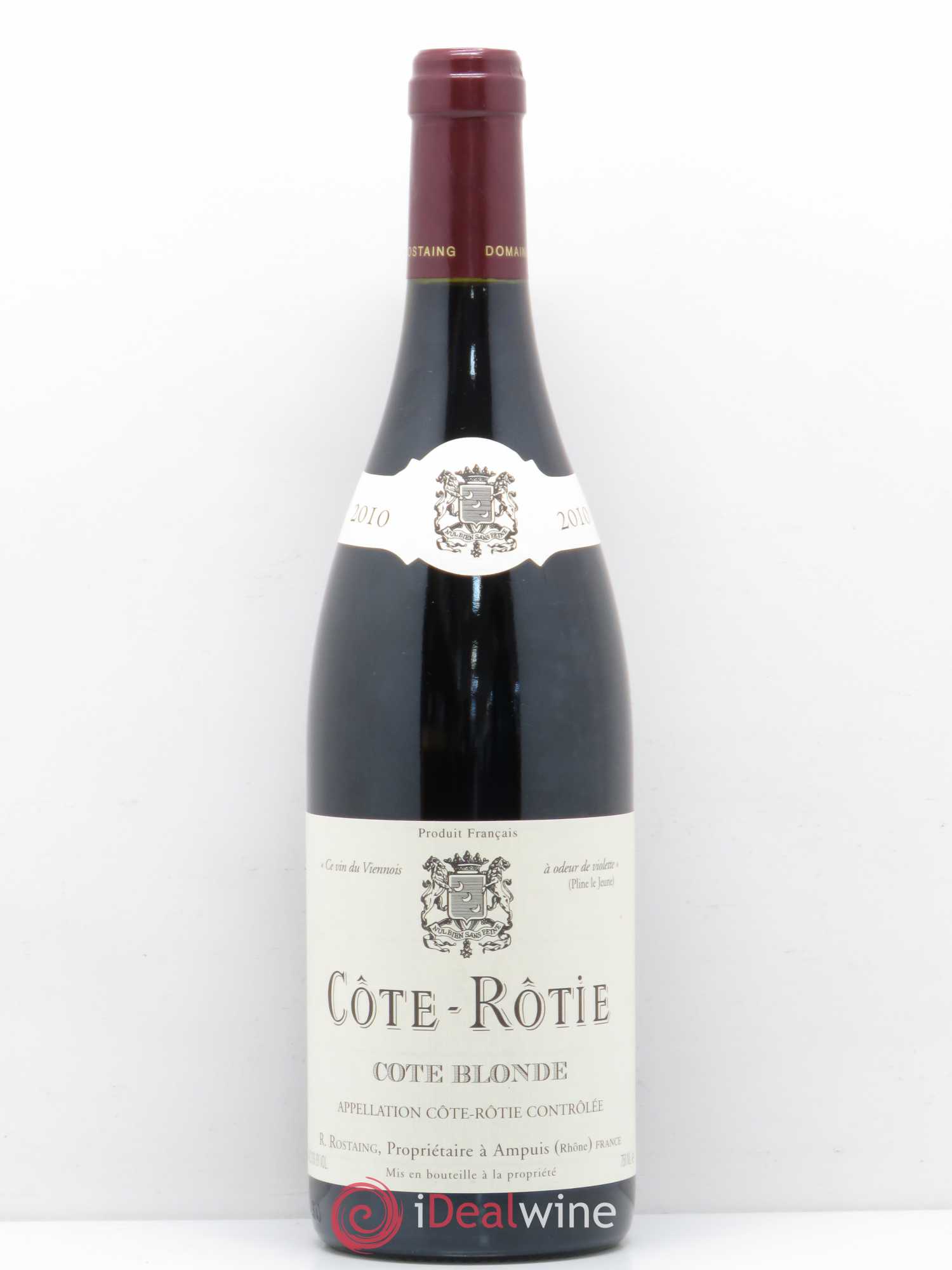 Côte-Rôtie Côte Blonde René Rostaing 2010 - Posten von 1 Flasche - 0