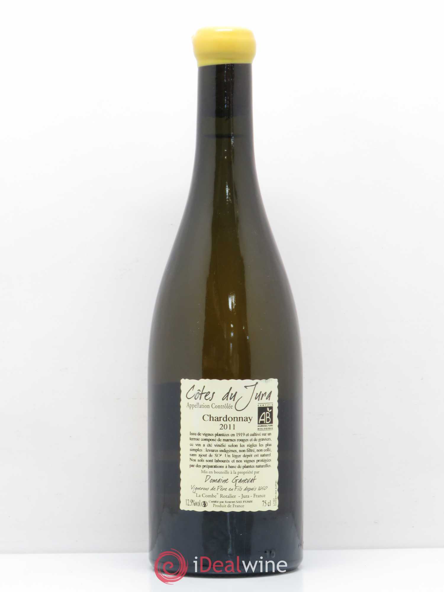 Côtes du Jura Les Grands Teppes Vieilles Vignes Jean-François Ganevat (Domaine) 2011 - Lot de 1 bouteille - 1