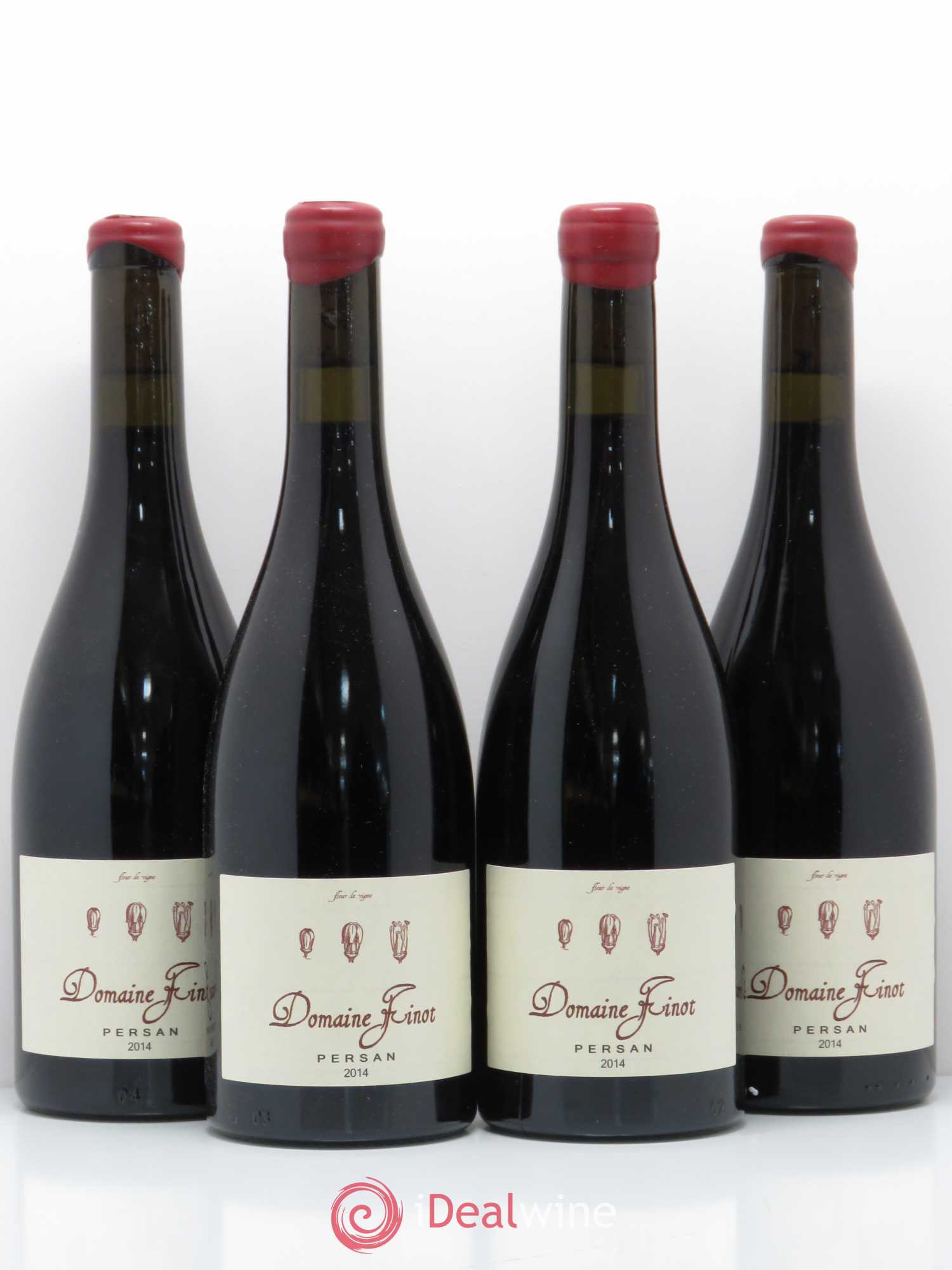 Divers Coteaux du Grésivaudan Domaine Finot 2014 - Posten von 4 Flaschen - 0