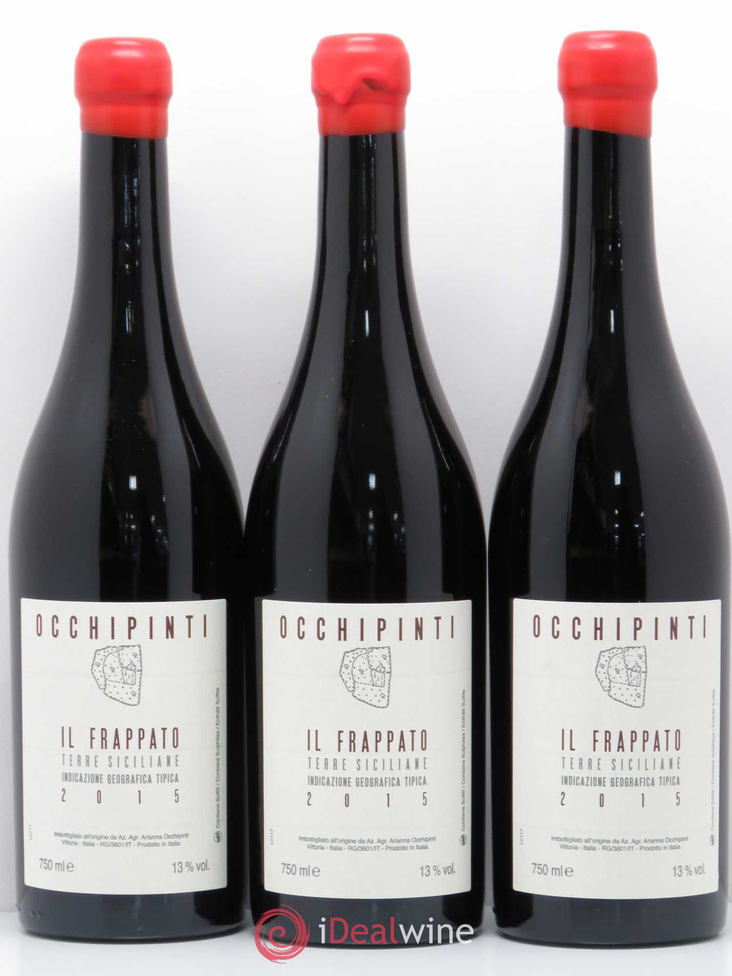 Italie Il Frappato Occhipinti Ariana 2015 - Posten von 6 Flaschen - 2