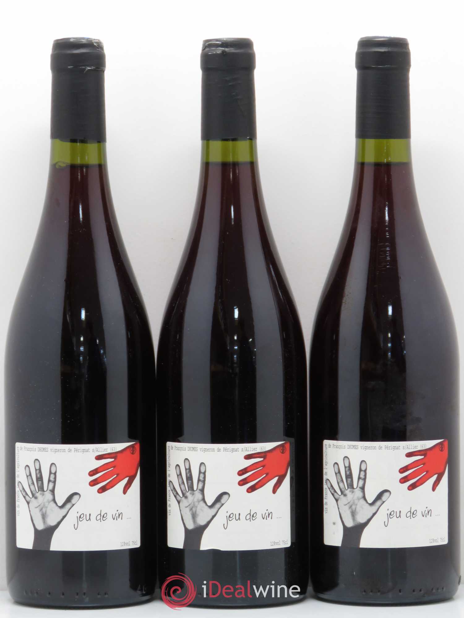 Vin de France Jeu de Vin Dhumes - Posten von 6 Flaschen - 2