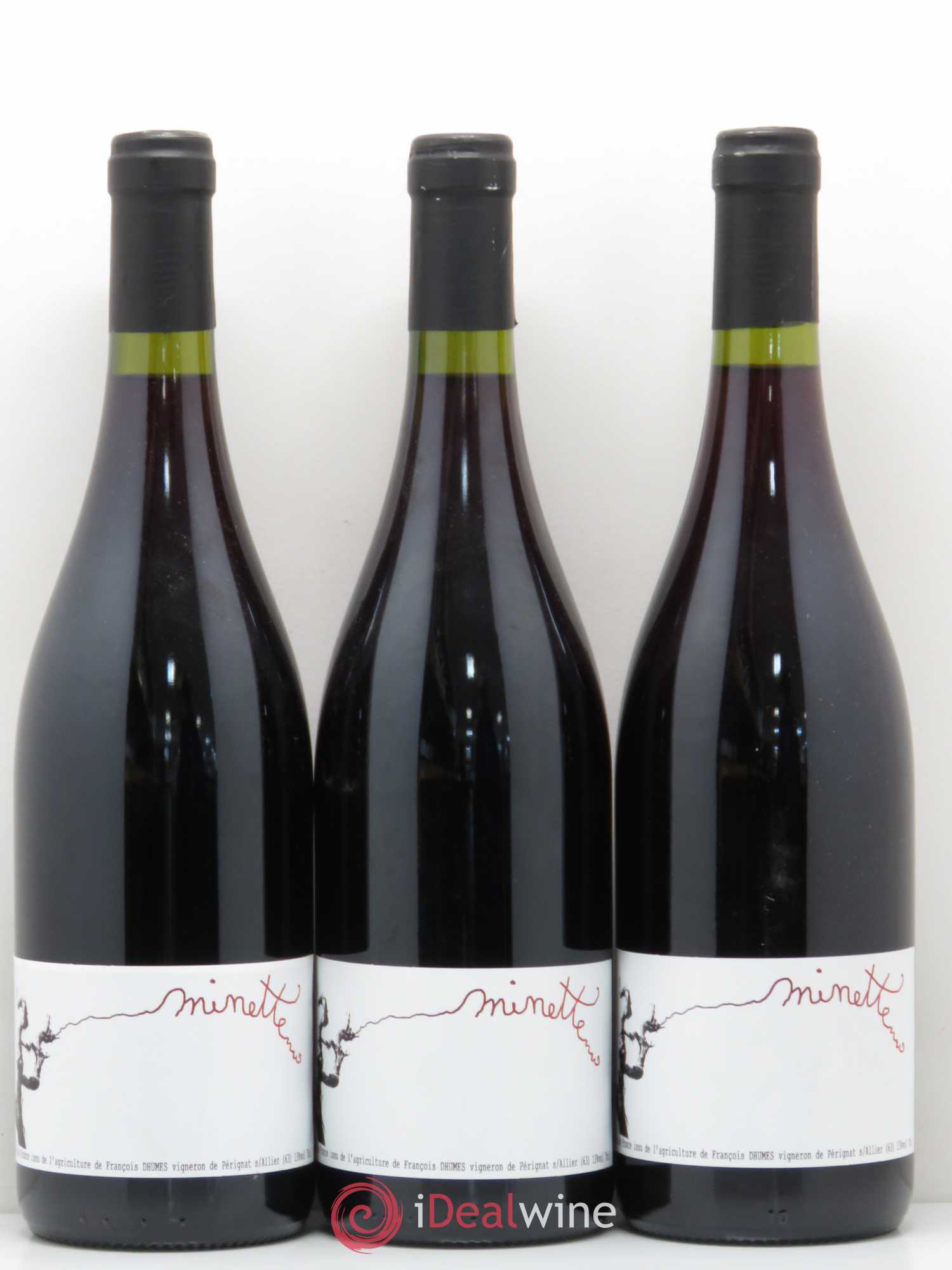 Vin de France Minette Dhumes - Posten von 8 Flaschen - 1
