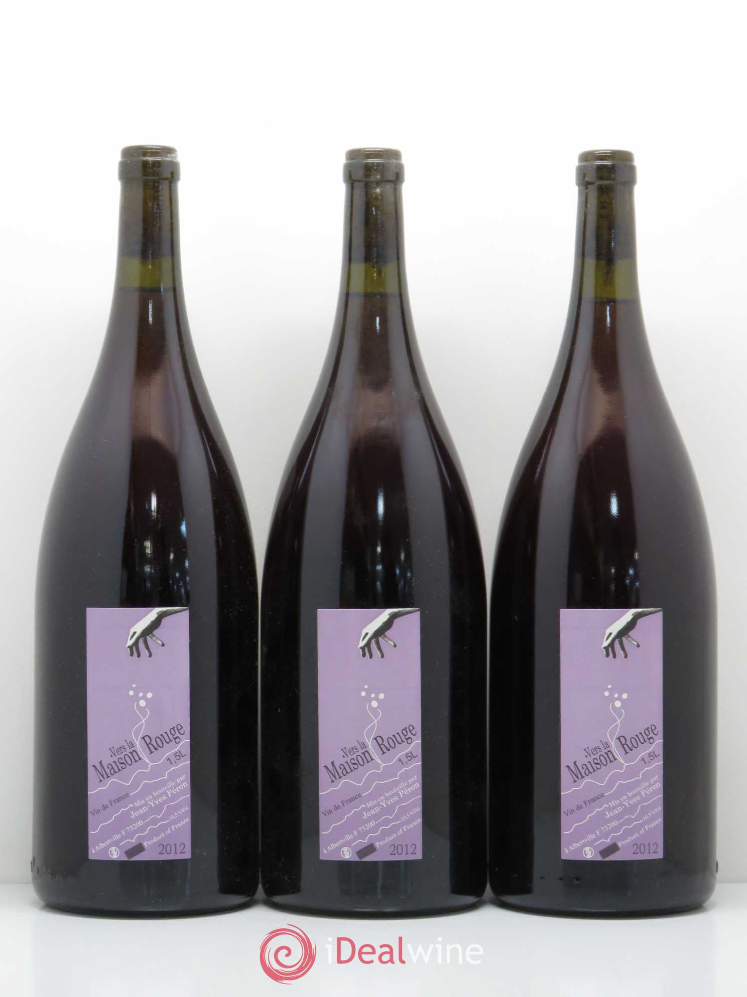 Divers Vin de France Vers la Maison Rouge JY Peron 2012 - Posten von 3 Magnum - 0