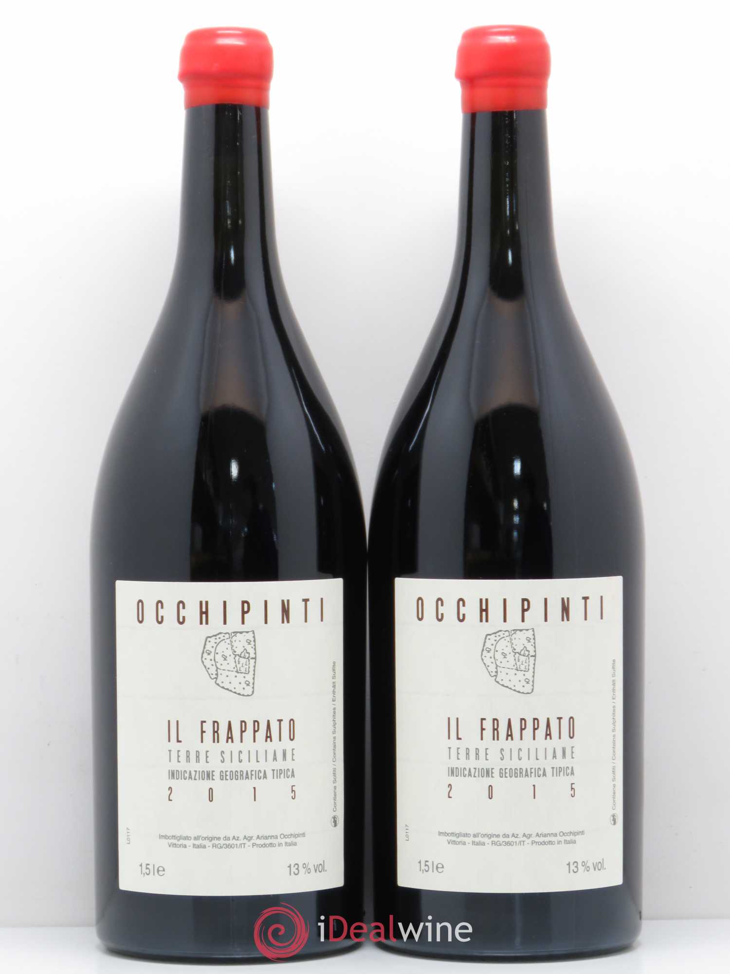 Italie Il Frappato Occhipinti Ariana 2015 - Posten von 2 Magnum - 0