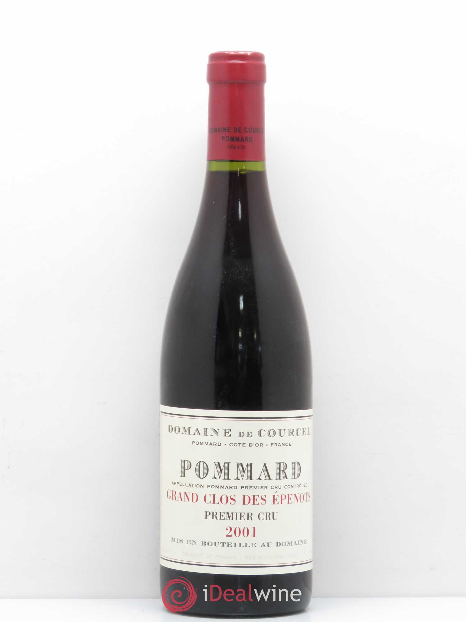 Pommard 1er Cru Grand Clos des Epenots de Courcel (Domaine) 2001 - Lot de 1 bouteille - 0