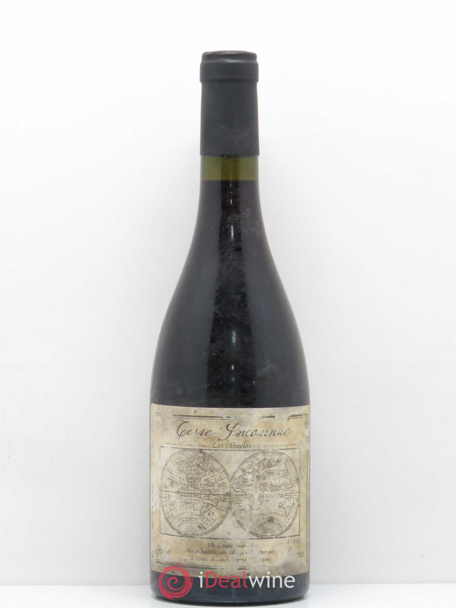 Vin de France Los abuelos Terre inconnue 2002 - Posten von 1 Flasche - 0