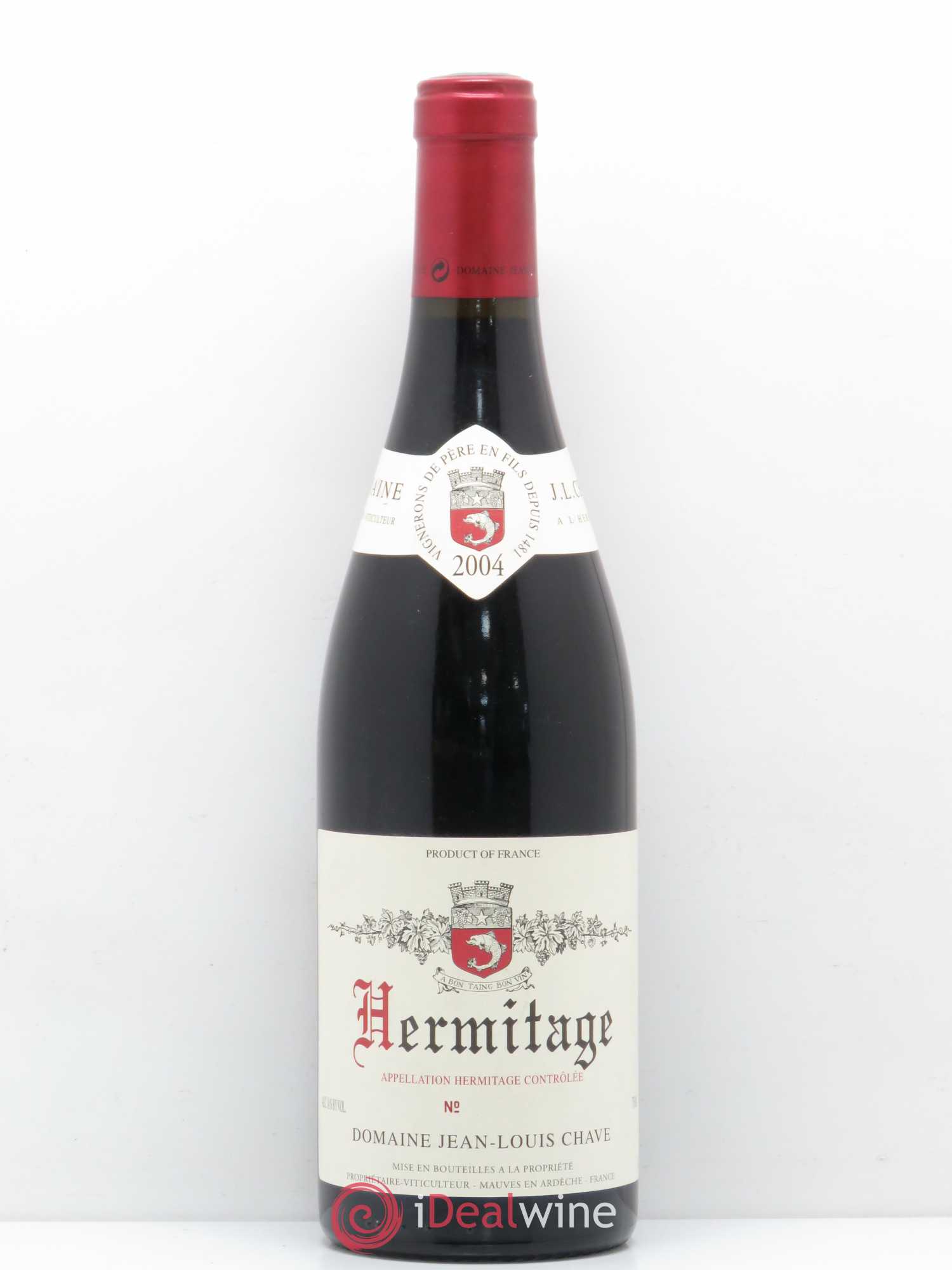 Hermitage Jean-Louis Chave 2004 - Lot de 1 bouteille - 0
