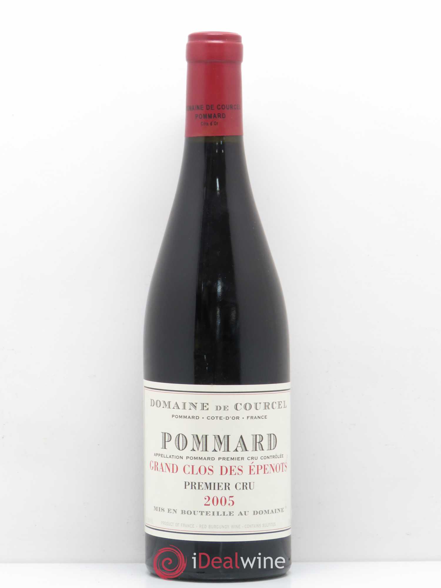 Pommard 1er Cru Grand Clos des Epenots de Courcel (Domaine) 2005 - Lot de 1 bouteille - 0