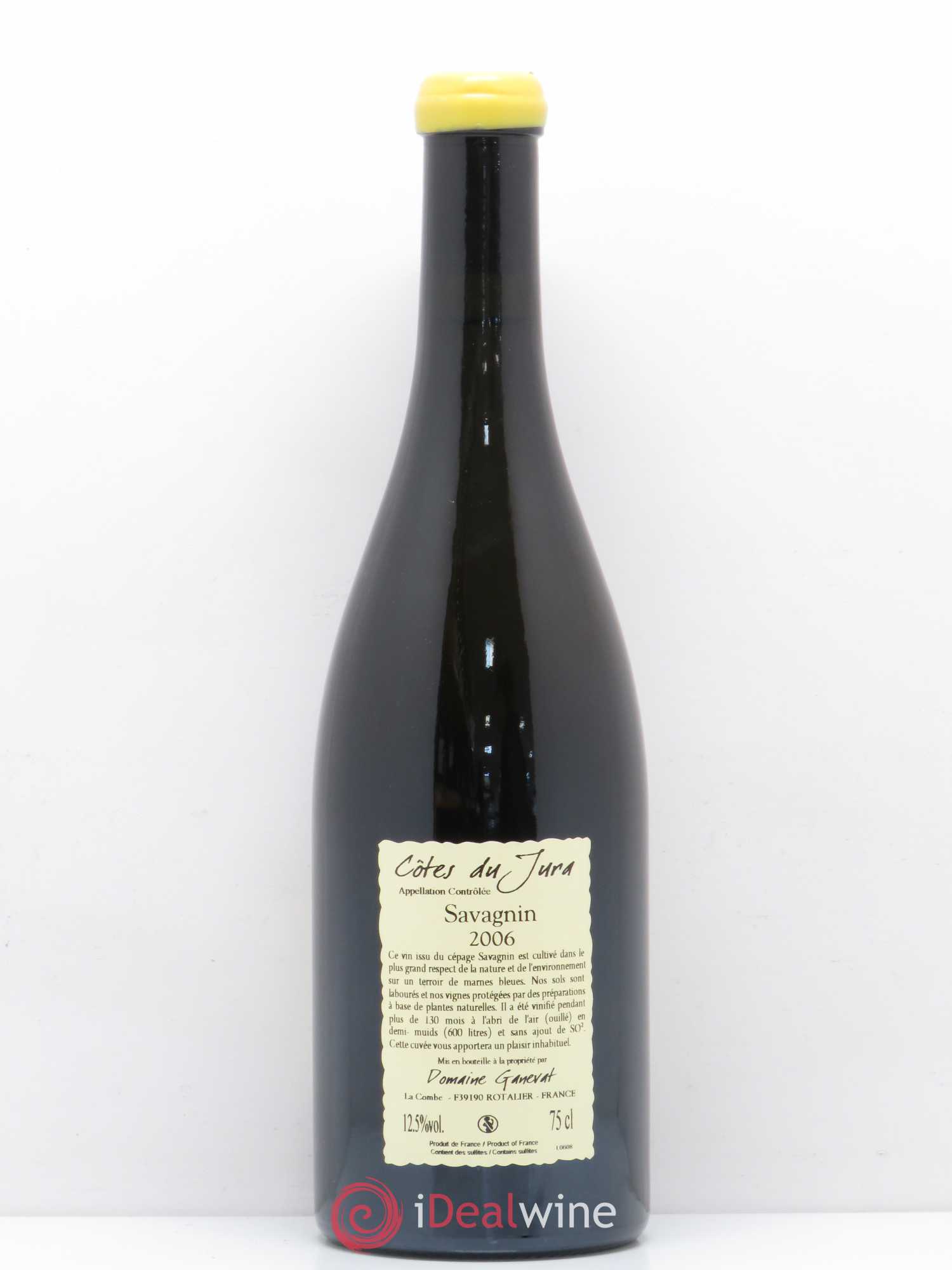 Côtes du Jura Les Vignes de mon Père Jean-François Ganevat (Domaine) 2006 - Lot de 1 bouteille - 1