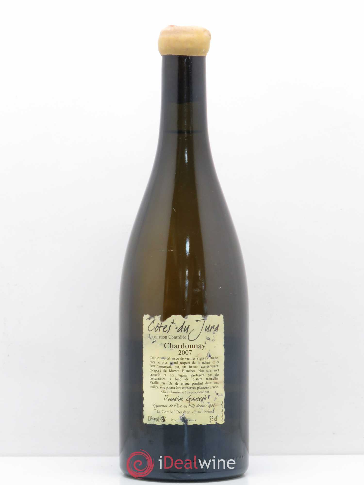Côtes du Jura Les Grands Teppes Vieilles Vignes Jean-François Ganevat (Domaine) 2007 - Lot de 1 bouteille - 1