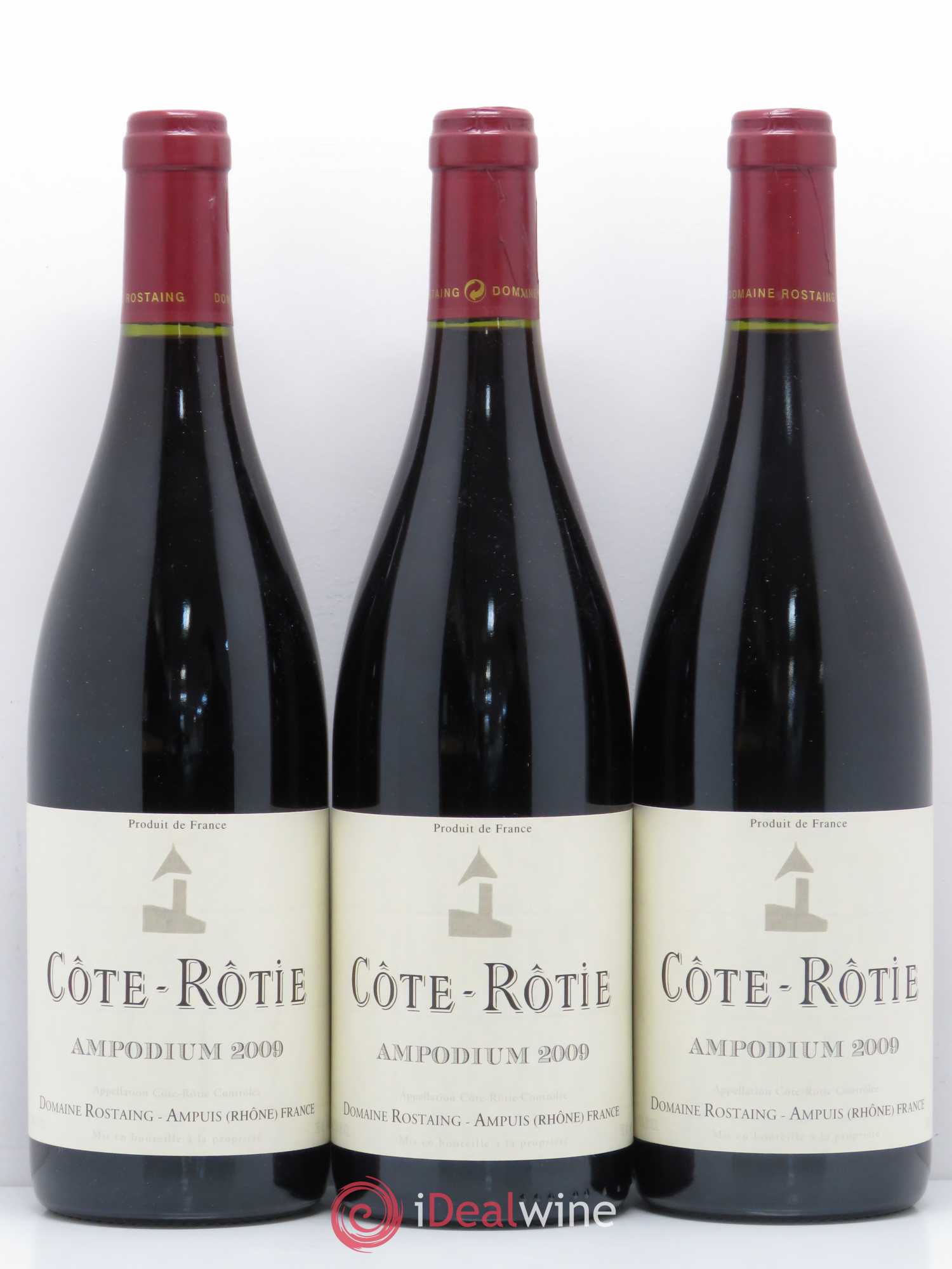 Côte-Rôtie Ampodium René Rostaing 2009 - Posten von 6 Flaschen - 2
