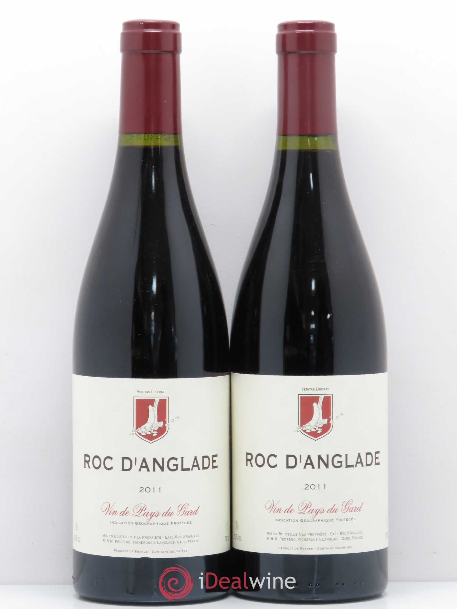 Gard Roc d'Anglade Rémy Pédréno 2011 - Lotto di 2 bottiglie - 0