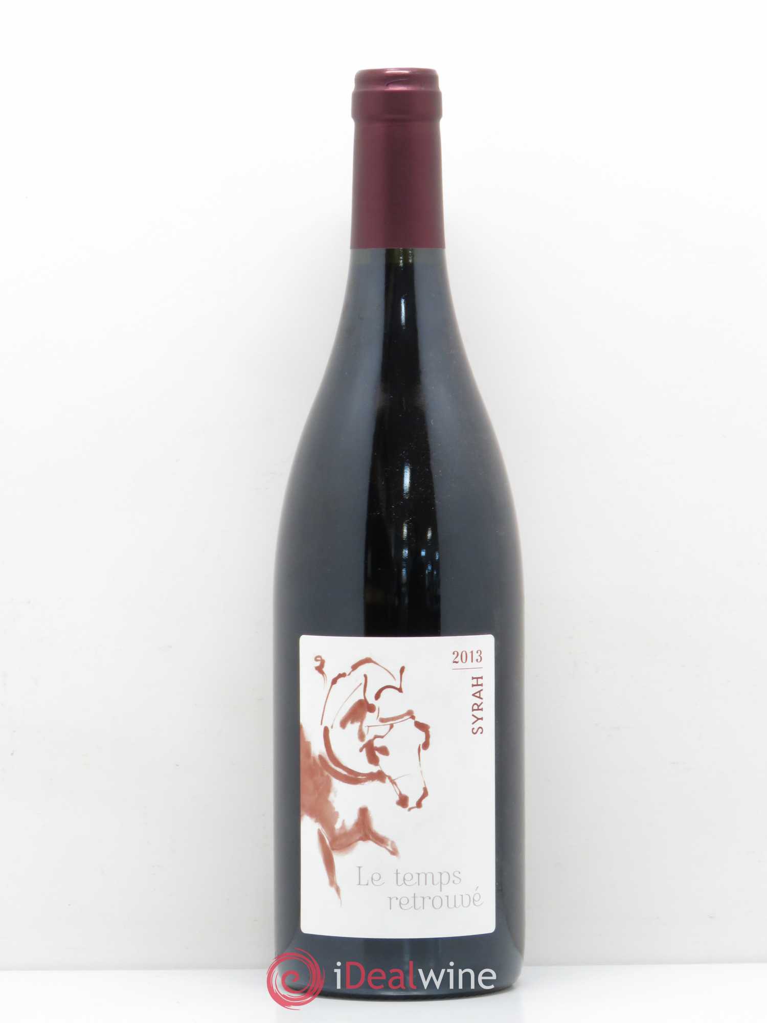 Vin de France Le temps retrouvé syrah Michael Georget 2013 - Lot de 1 bouteille - 0