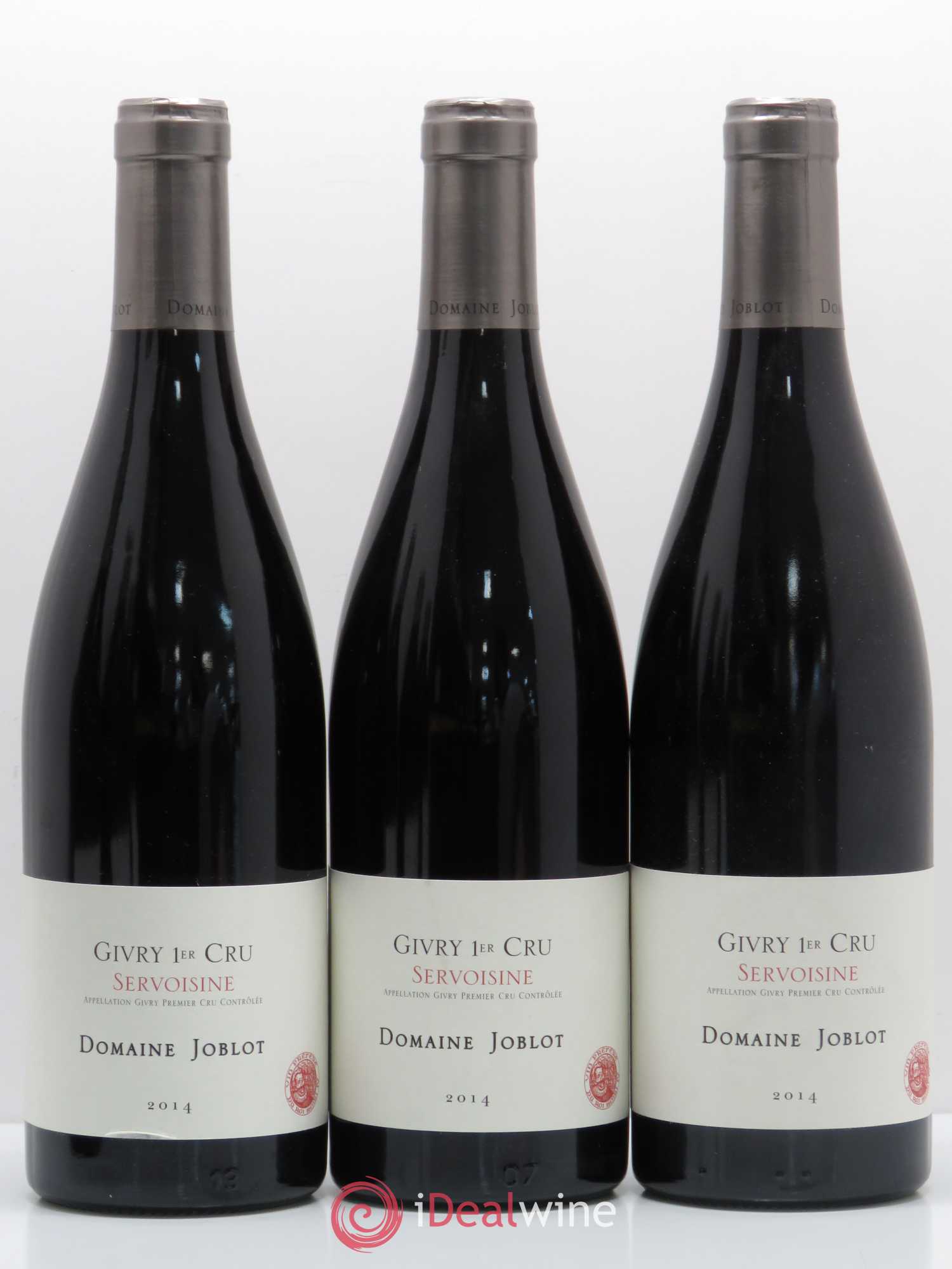 Givry 1er Cru Servoisine Joblot (Domaine) 2014 - Lotto di 6 bottiglie - 2
