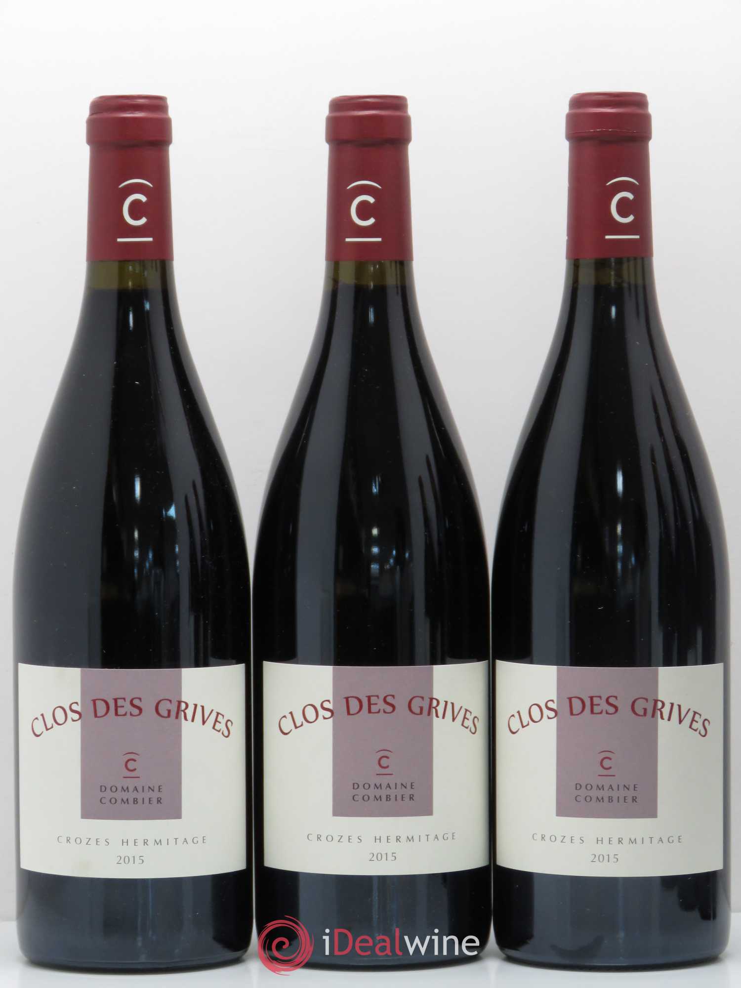 Crozes-Hermitage Clos des Grives Combier 2015 - Lot de 6 bouteilles - 1