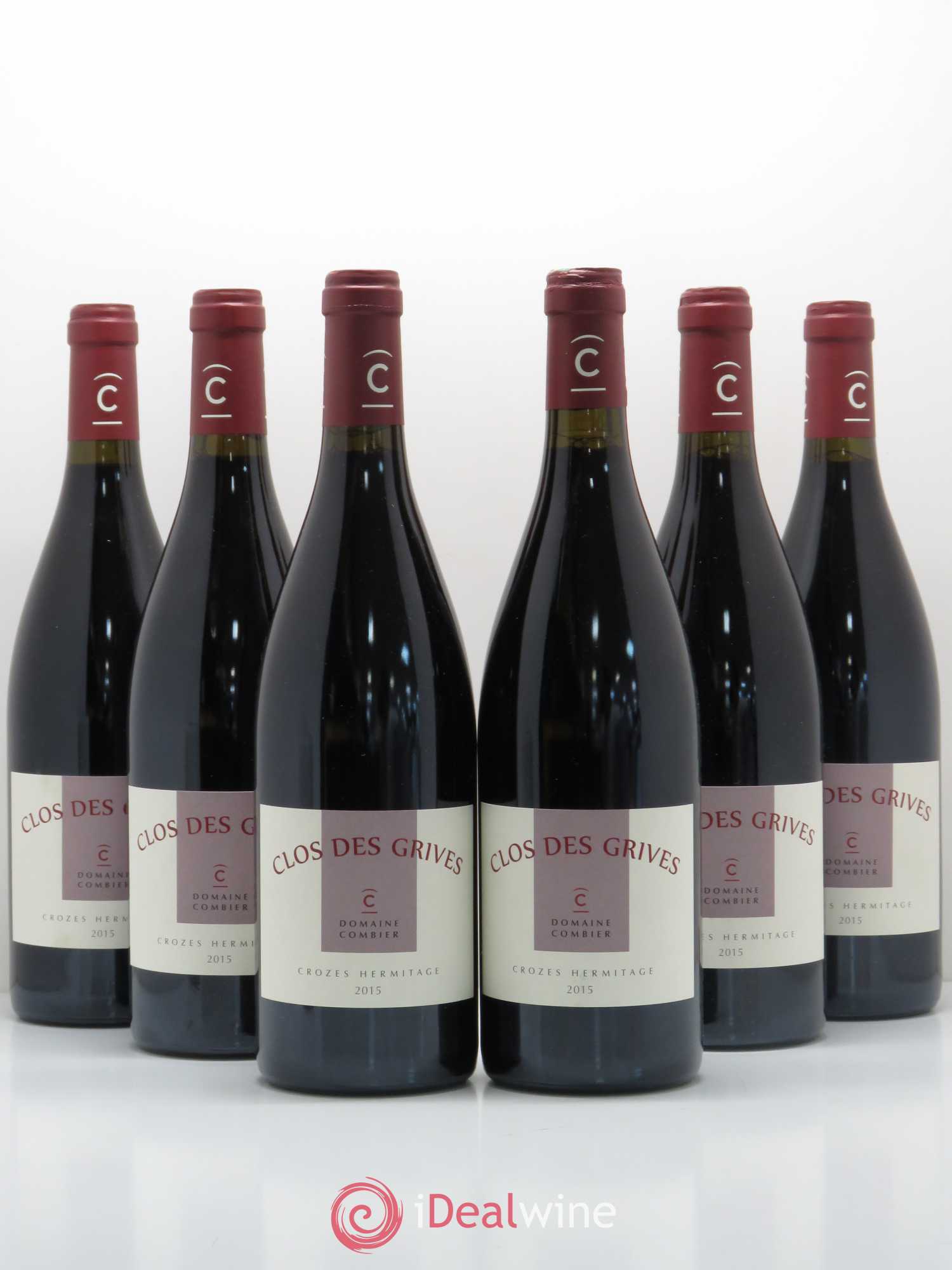 Crozes-Hermitage Clos des Grives Combier 2015 - Lot de 6 bouteilles - 0