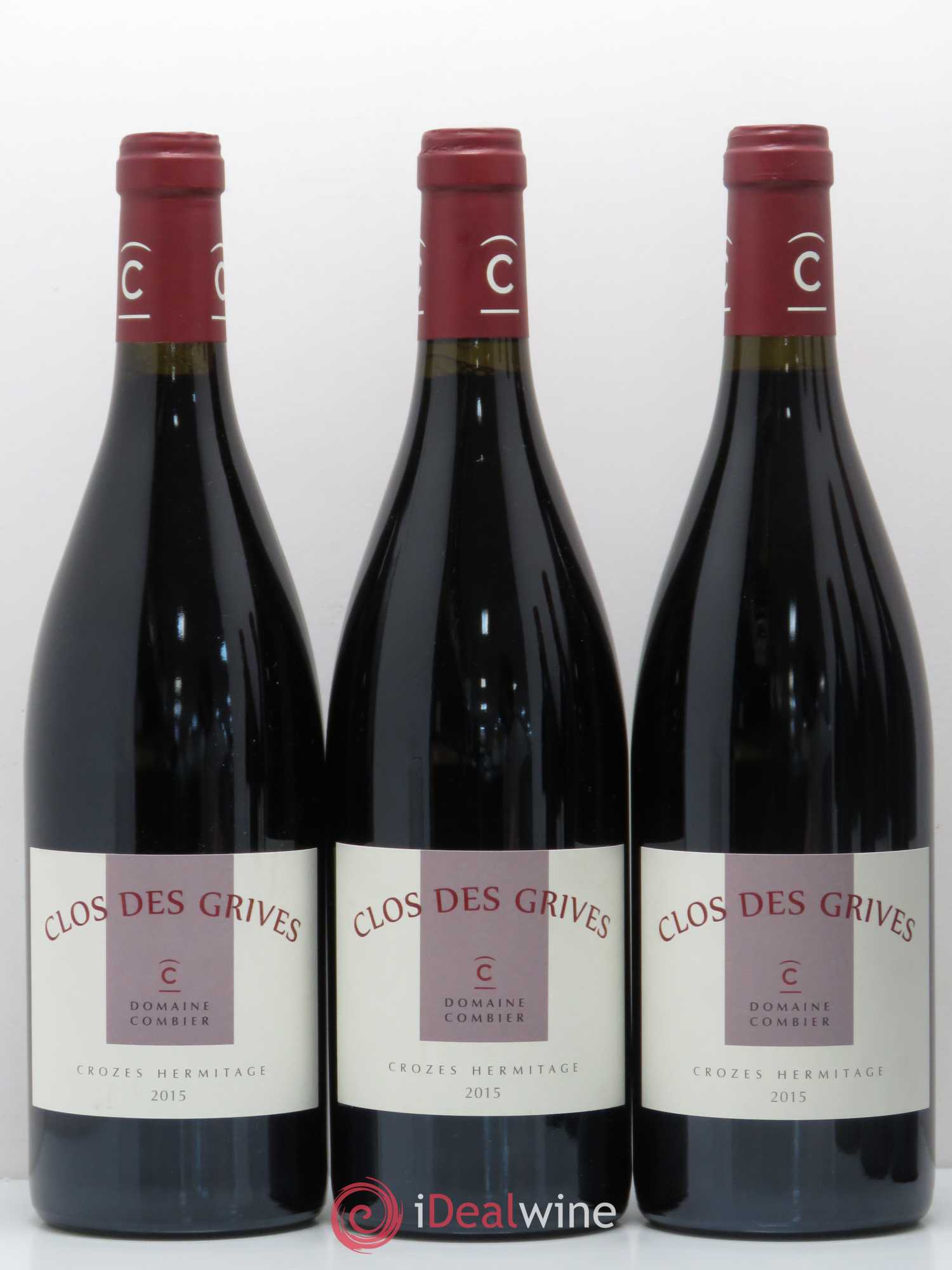 Crozes-Hermitage Clos des Grives Combier 2015 - Lot de 6 bouteilles - 1