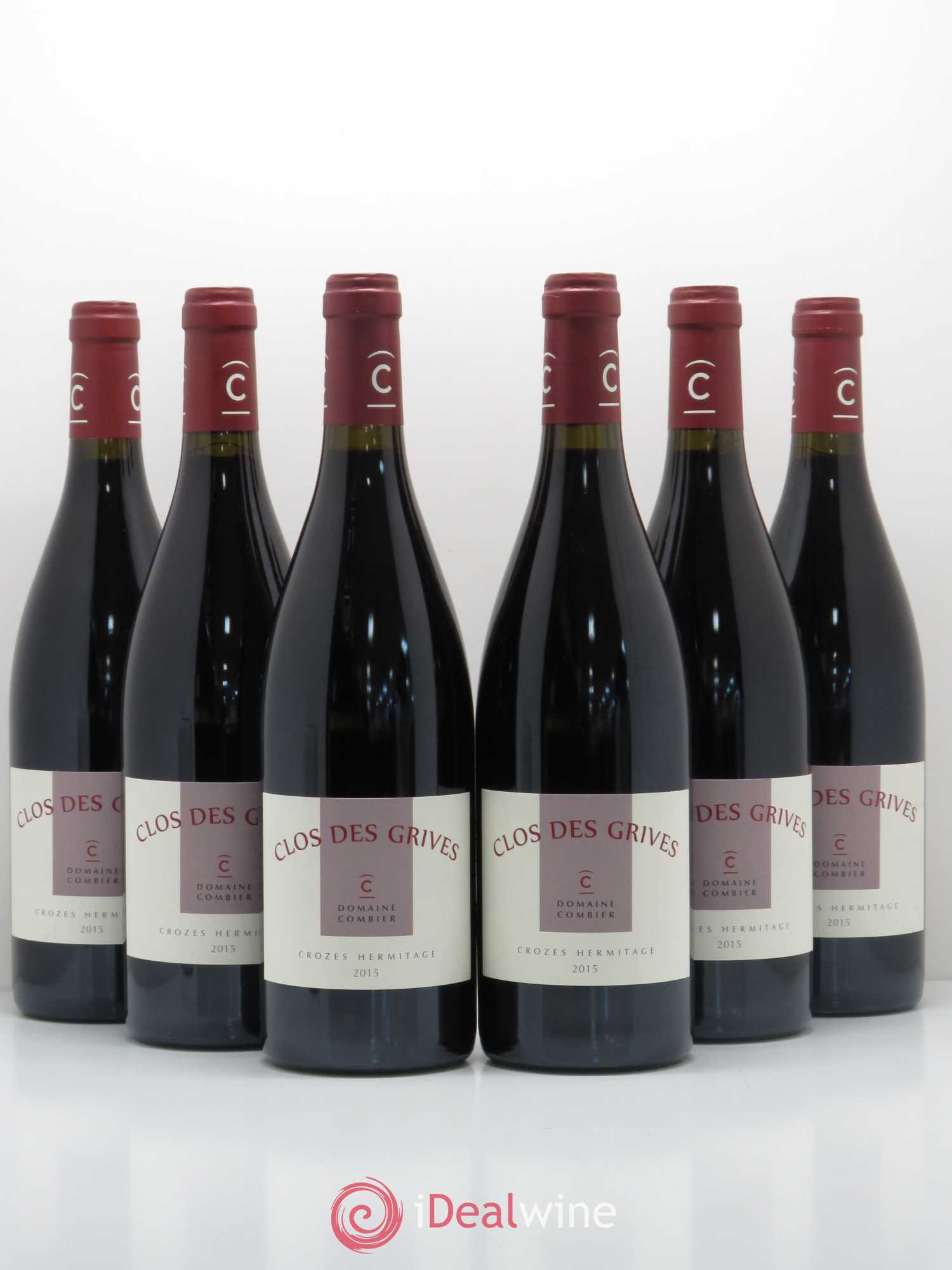 Crozes-Hermitage Clos des Grives Combier 2015 - Lot de 6 bouteilles - 0