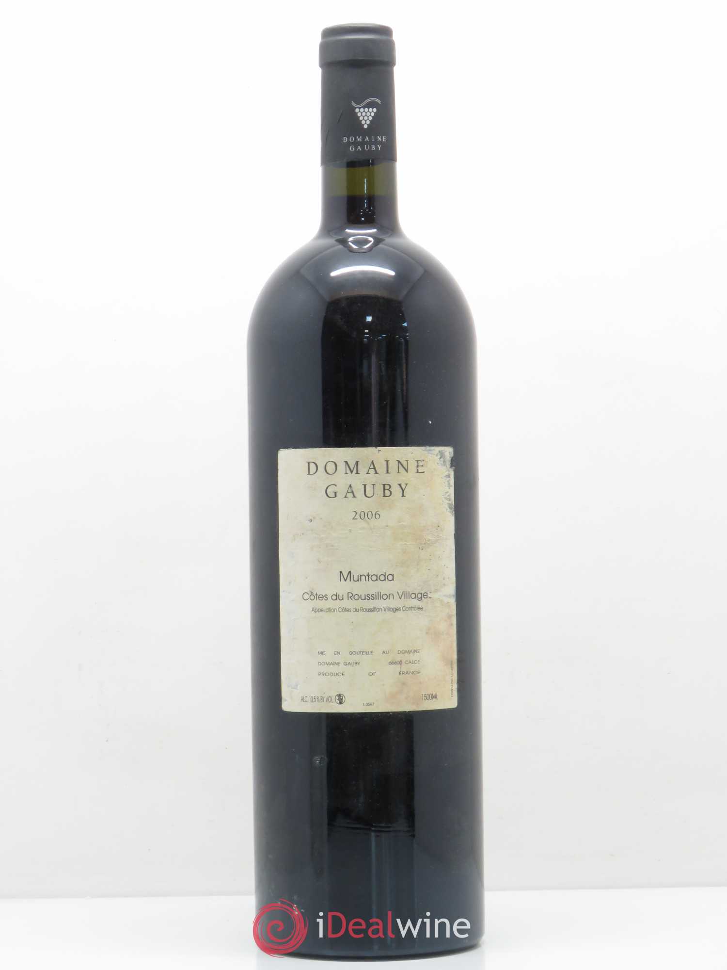 Côtes Catalanes (anciennement Côtes du Roussillon Villages) La Muntada Gauby (Domaine) 2006 - Lot de 1 magnum - 0