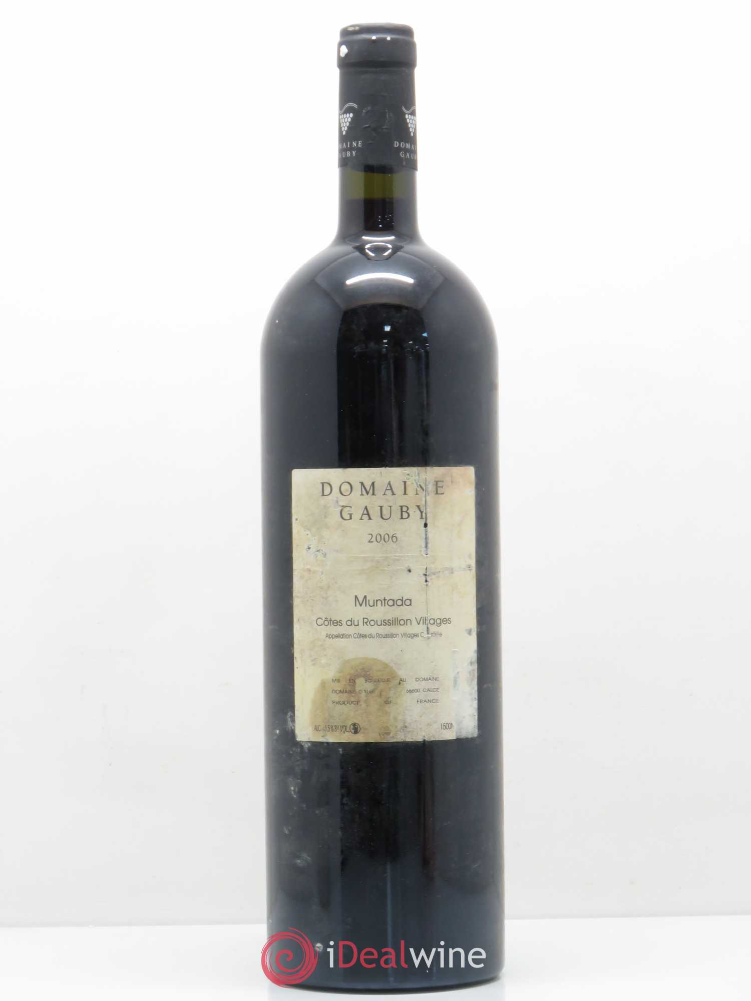 Côtes Catalanes (anciennement Côtes du Roussillon Villages) La Muntada Gauby (Domaine) 2006 - Lot de 1 magnum - 0