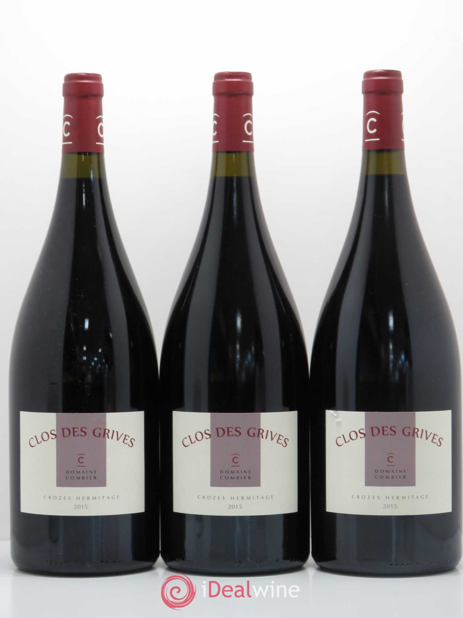 Crozes-Hermitage Clos des Grives Combier 2015 - Lot de 3 magnums - 0