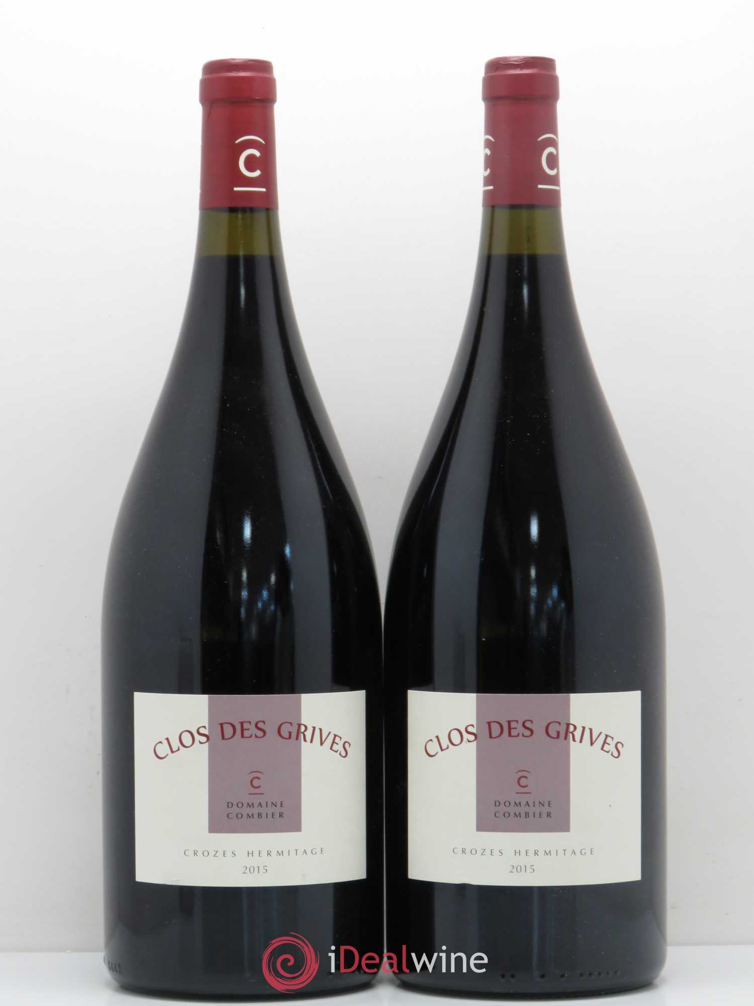 Crozes-Hermitage Clos des Grives Combier 2015 - Lot de 2 magnums - 0