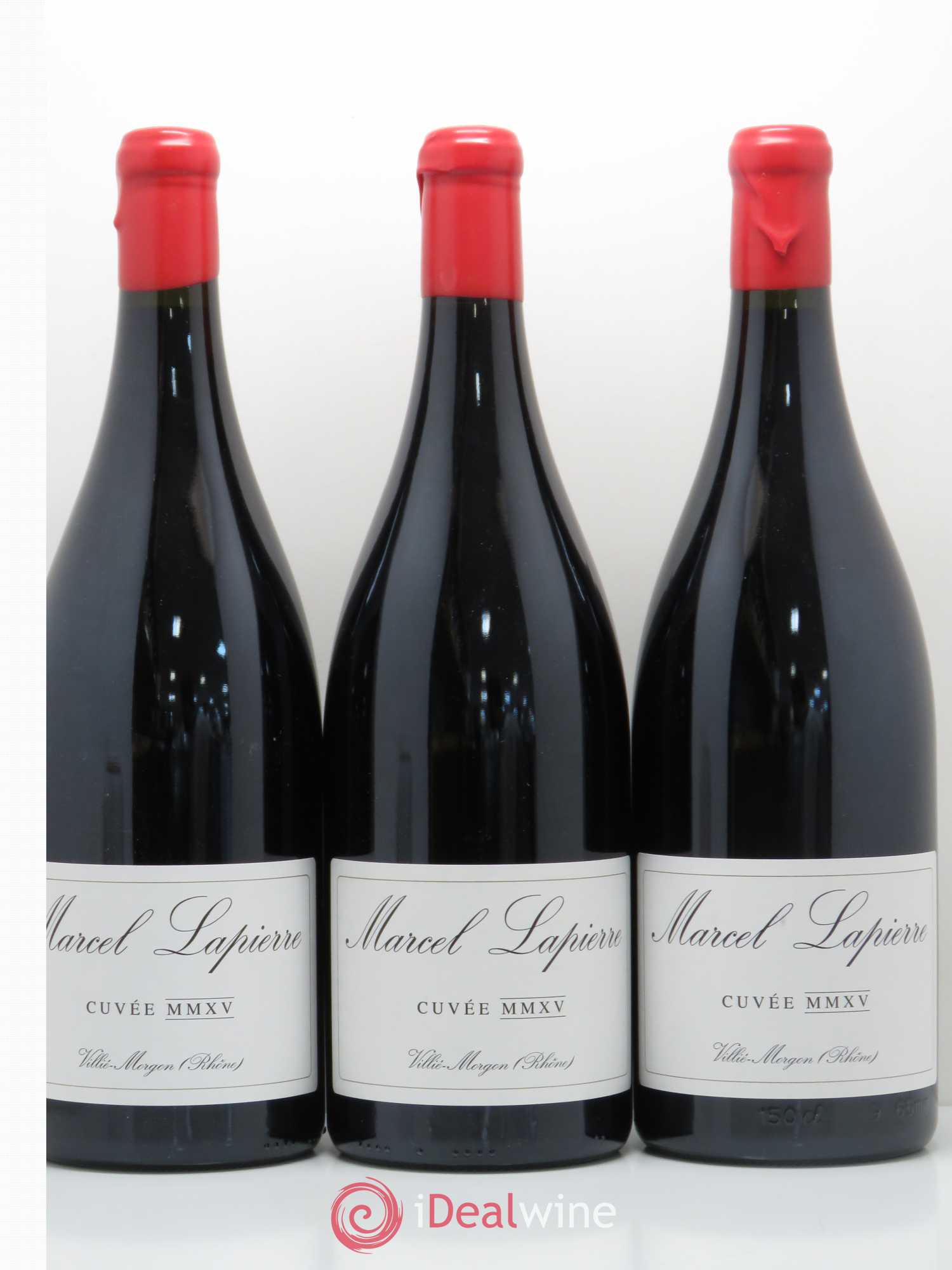 Morgon Marcel Lapierre (Domaine) Cuvée MMIX 2015 - Lot de 3 magnums - 0