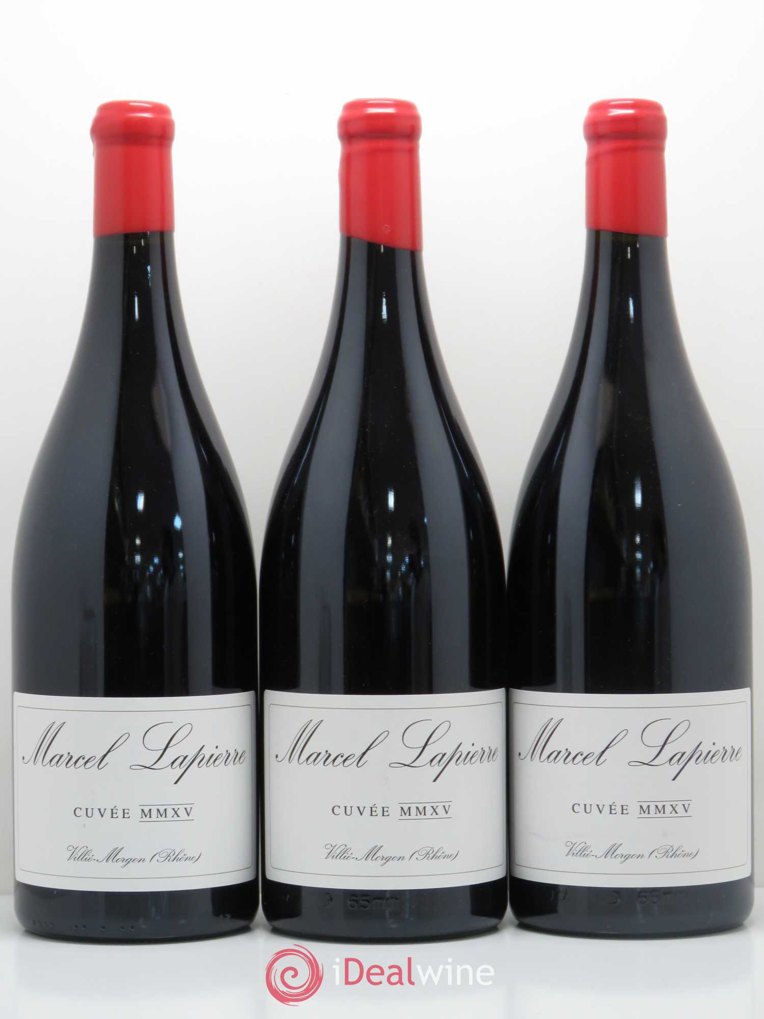 Morgon Marcel Lapierre (Domaine) Cuvée MMIX 2015 - Lot de 3 magnums - 0