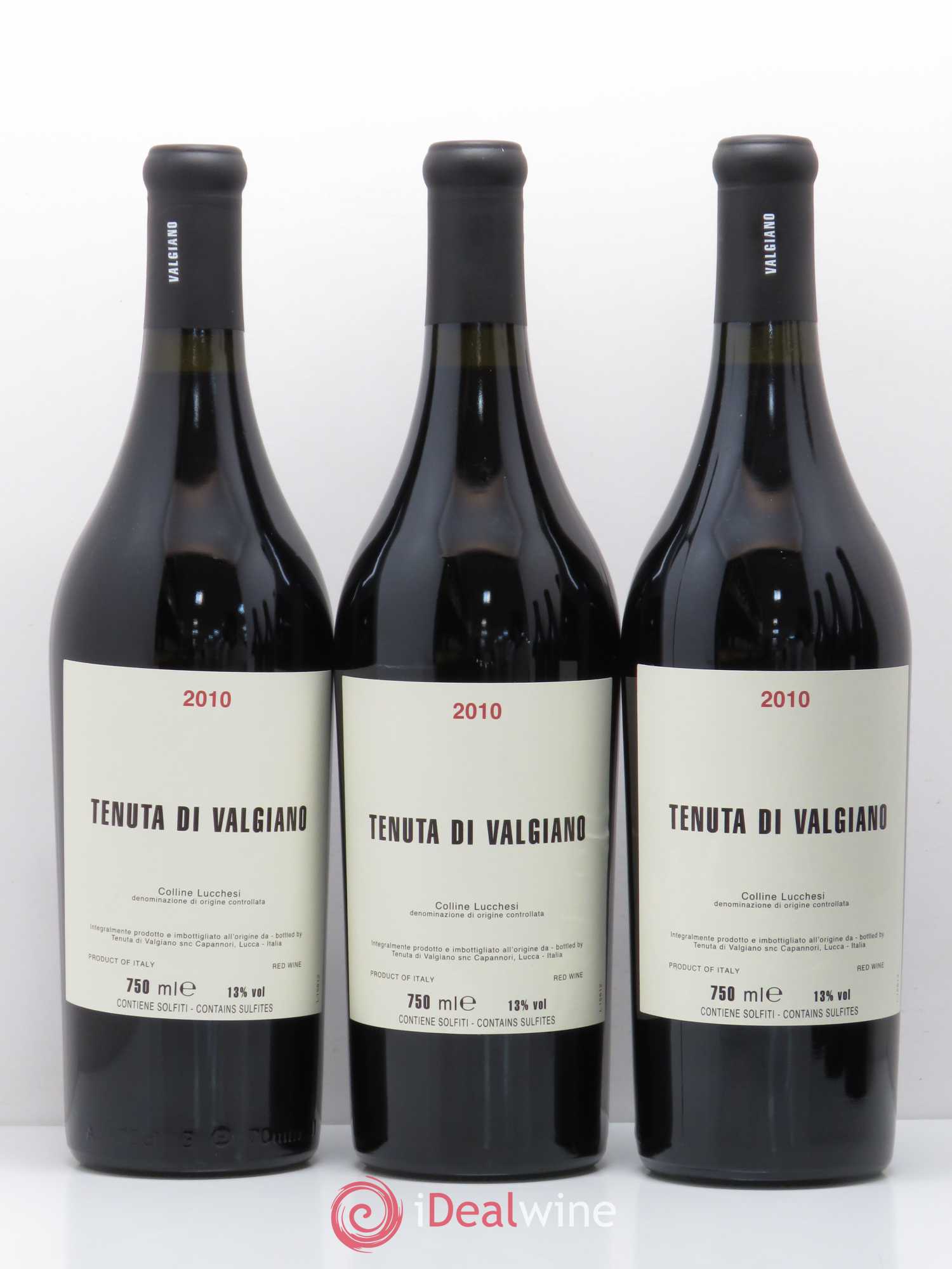 Colline Lucchesi DOC Tenuta di Valgiano 2010 - Lot de 6 bouteilles - 1