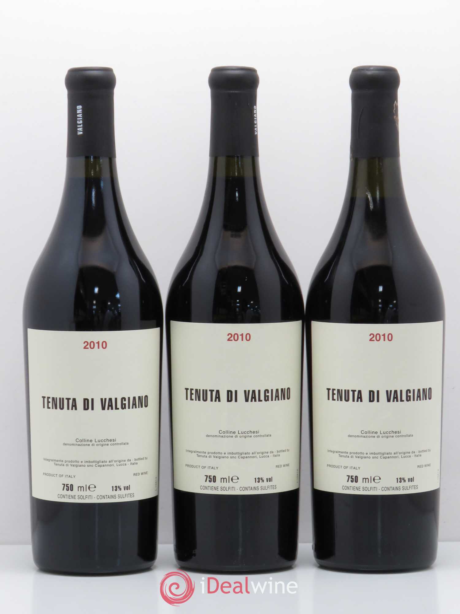 Colline Lucchesi DOC Tenuta di Valgiano 2010 - Lot de 6 bouteilles - 2