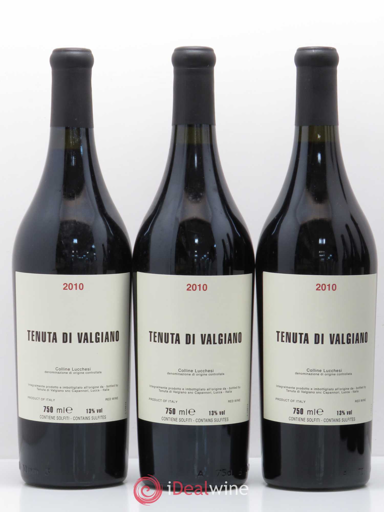 Colline Lucchesi DOC Tenuta di Valgiano 2010 - Lot de 6 bouteilles - 1