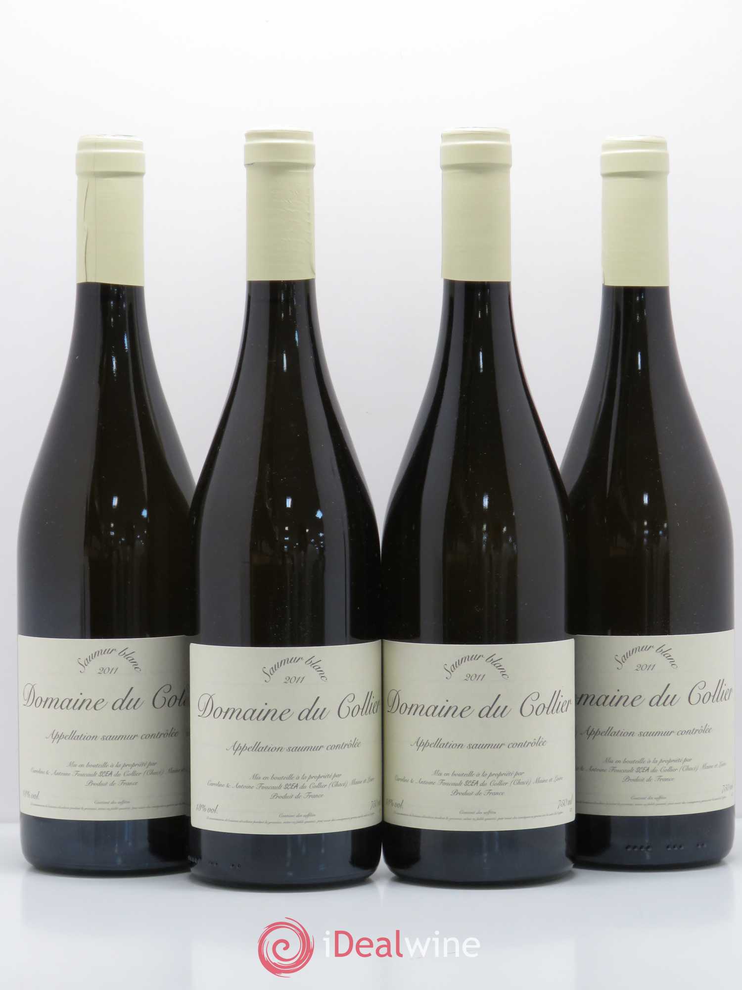 Saumur Domaine du Collier 2011 - Lot de 4 bouteilles - 0