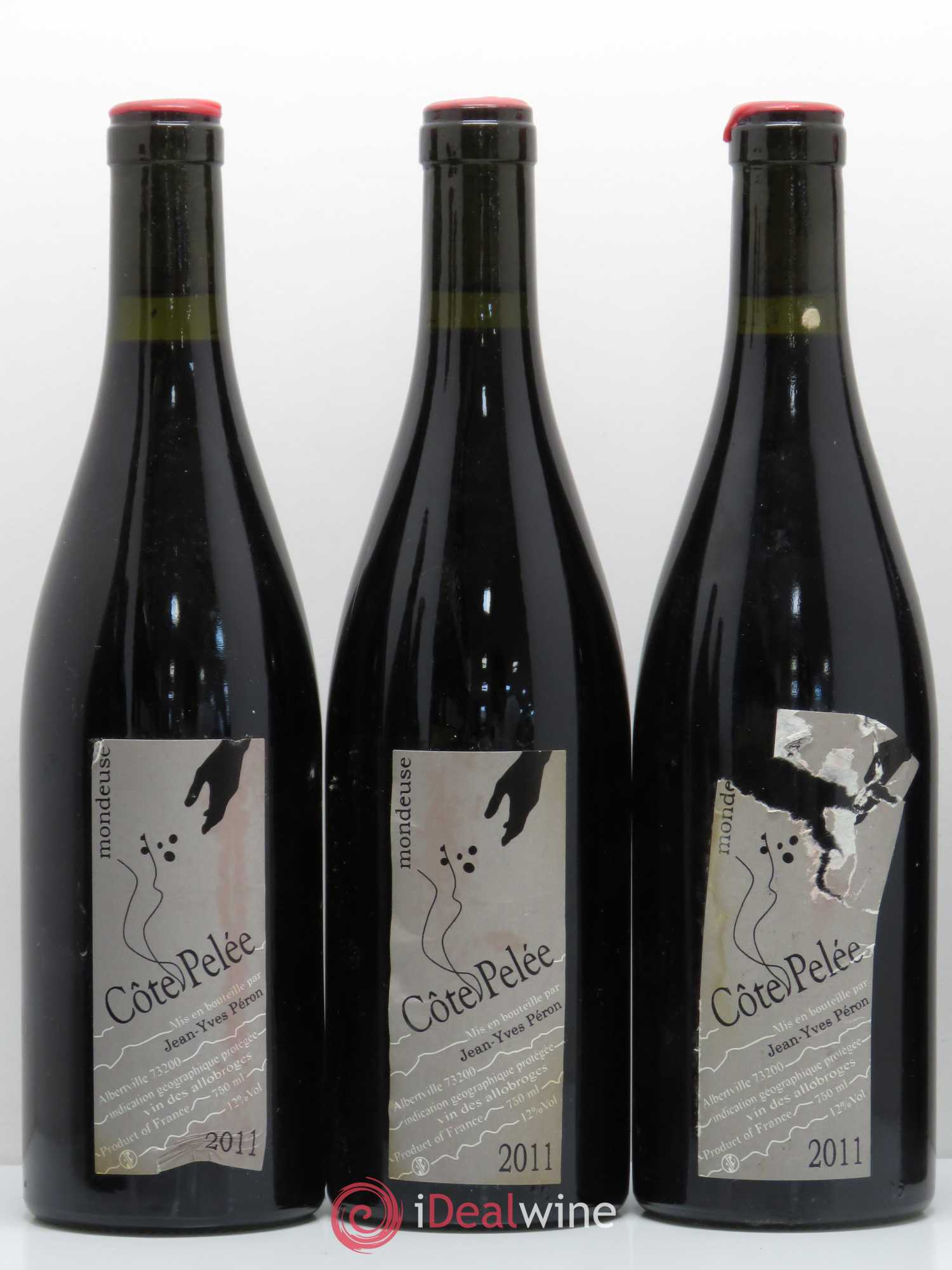 Vin de France Mondeuse Cote pelée Jean-Yves Peron 2011 - Posten von 6 Flaschen - 2