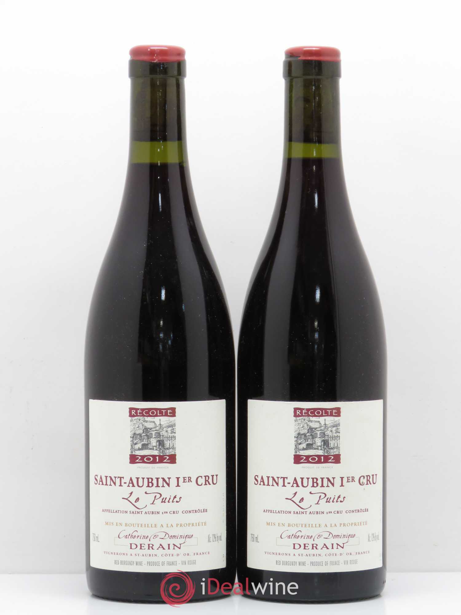 Saint-Aubin Puits Derain 2012 - Lot de 2 bouteilles - 0