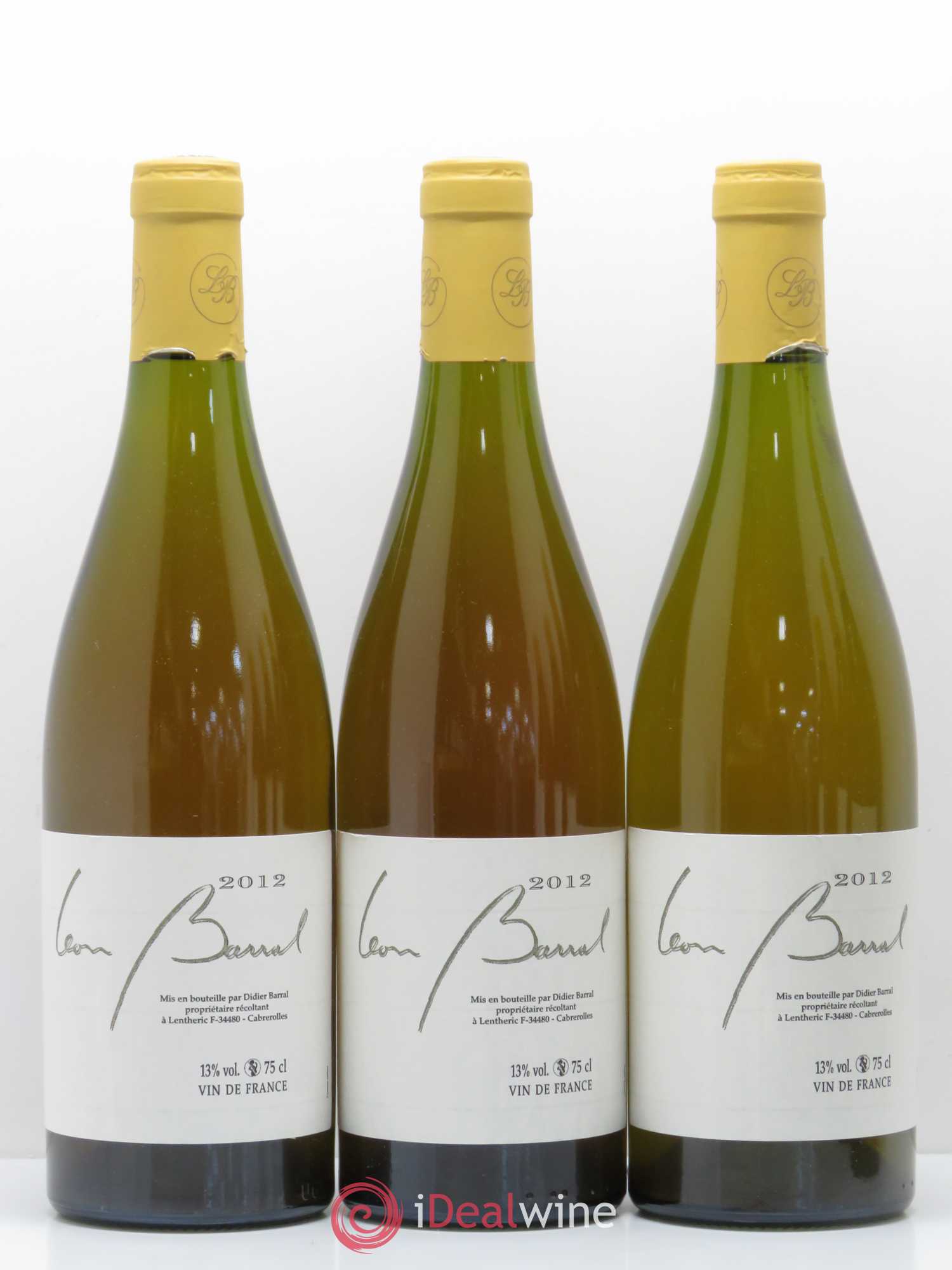Vin de France Léon Barral 2012 - Posten von 6 Flaschen - 1