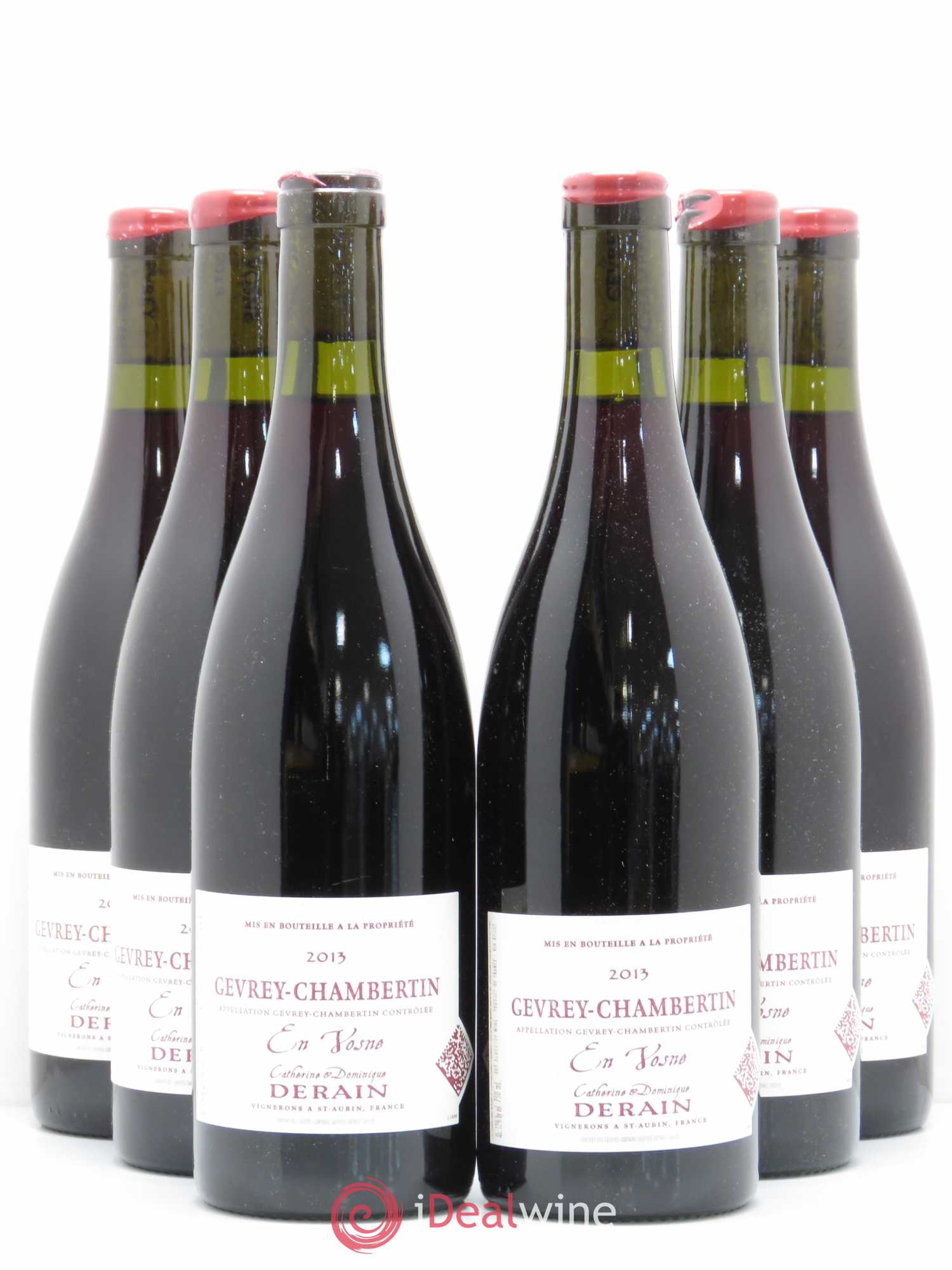 Gevrey-Chambertin En Vosne Derain 2013 - Posten von 6 Flaschen - 0