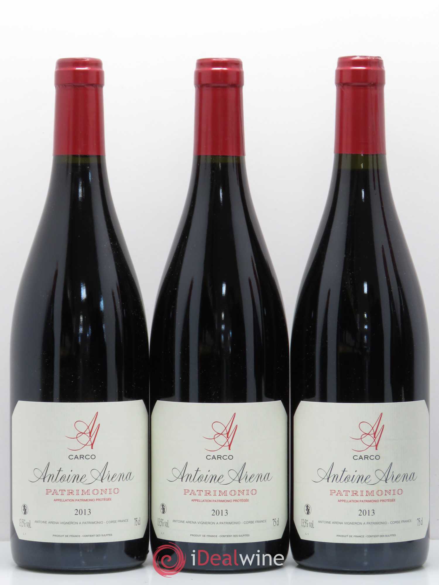 Patrimonio Carco Antoine Arena 2013 - Lot de 6 bouteilles - 1