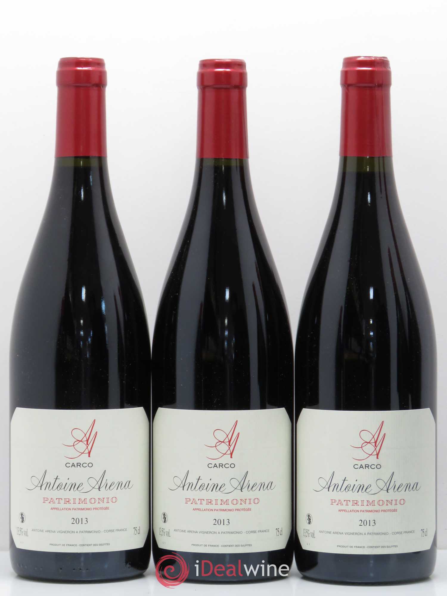 Patrimonio Carco Antoine Arena 2013 - Lot de 6 bouteilles - 2