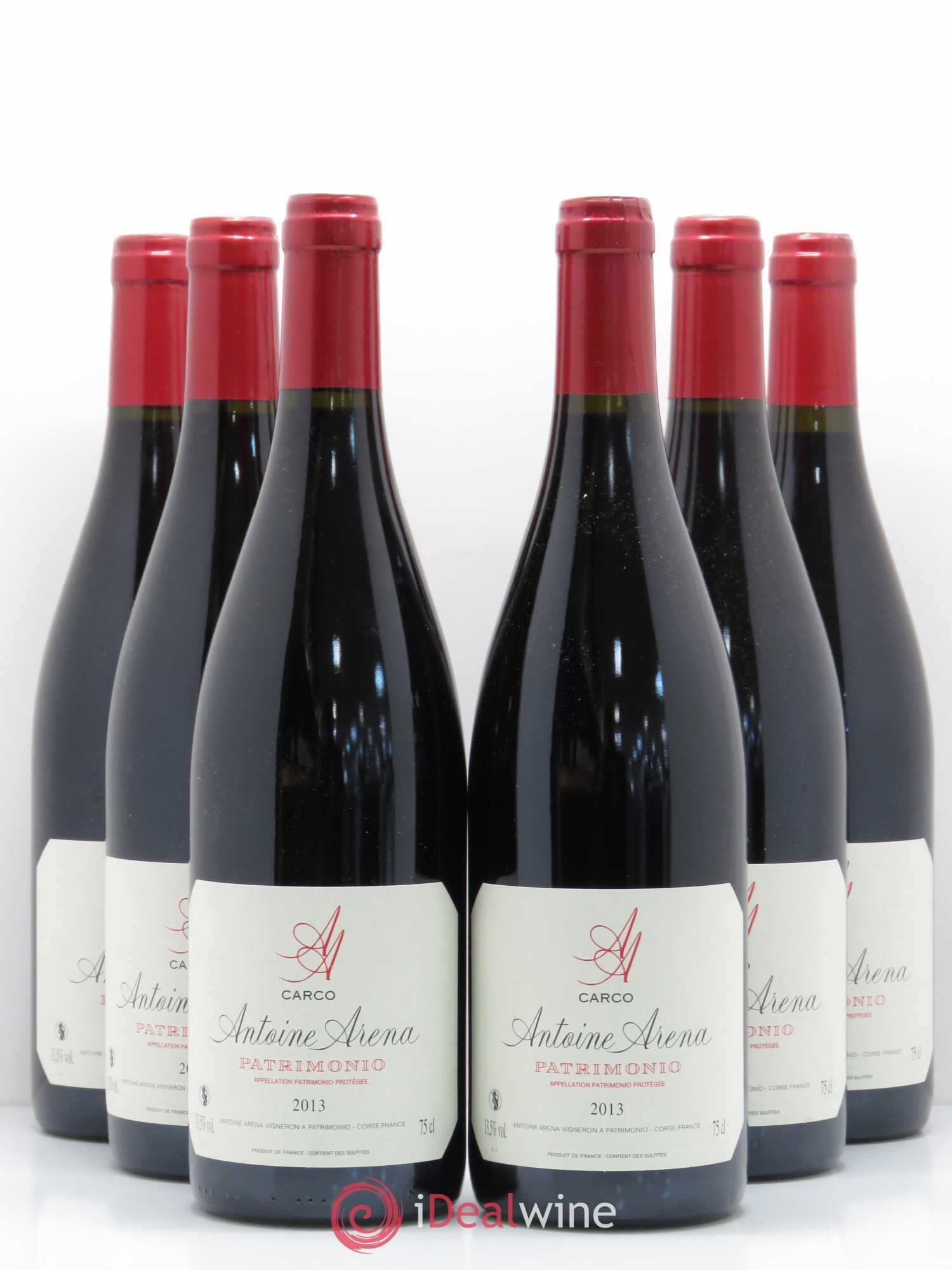 Patrimonio Carco Antoine Arena 2013 - Lot de 6 bouteilles - 0