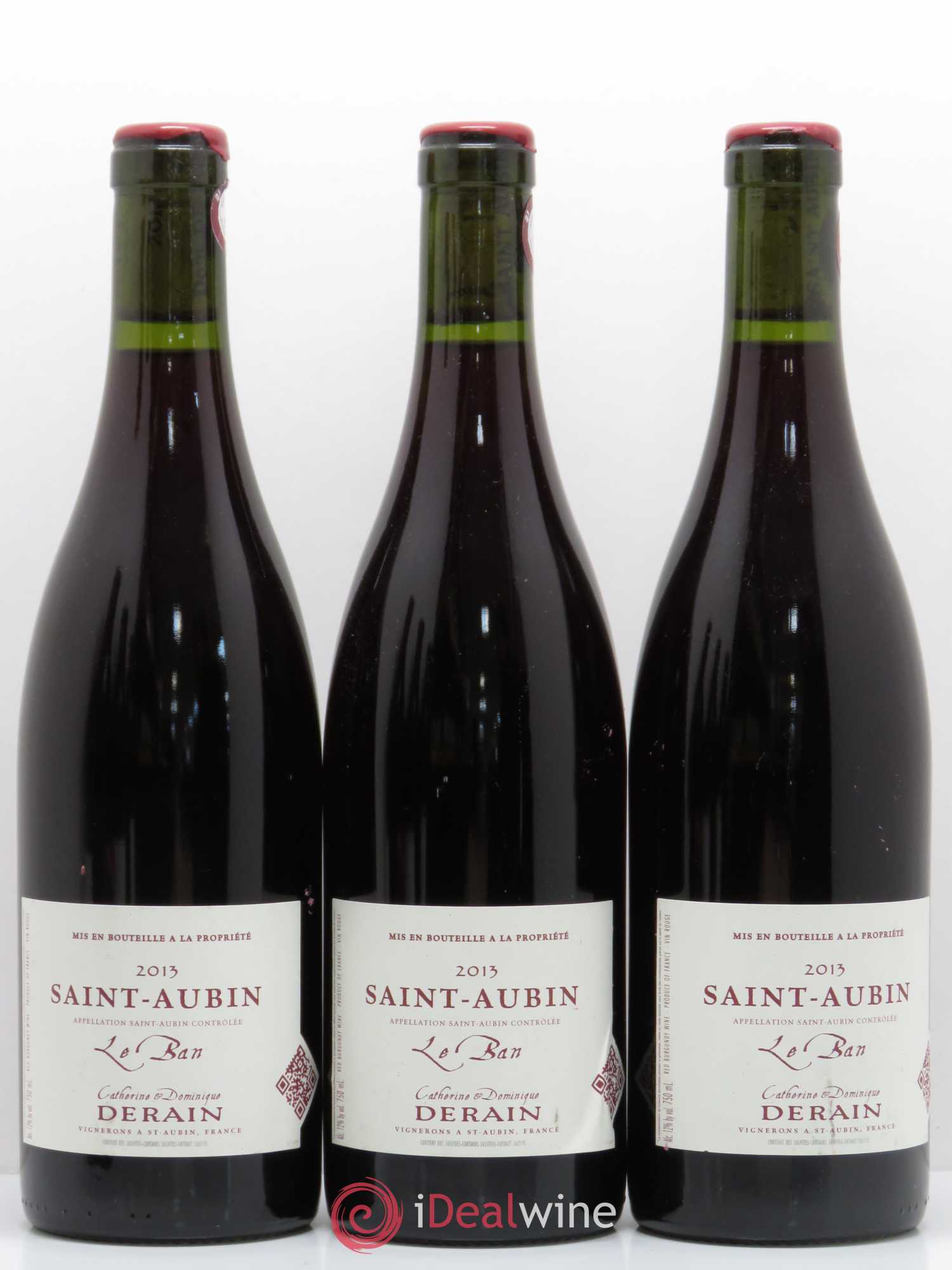 Saint-Aubin Le Ban Derain 2013 - Lot de 6 bouteilles - 2