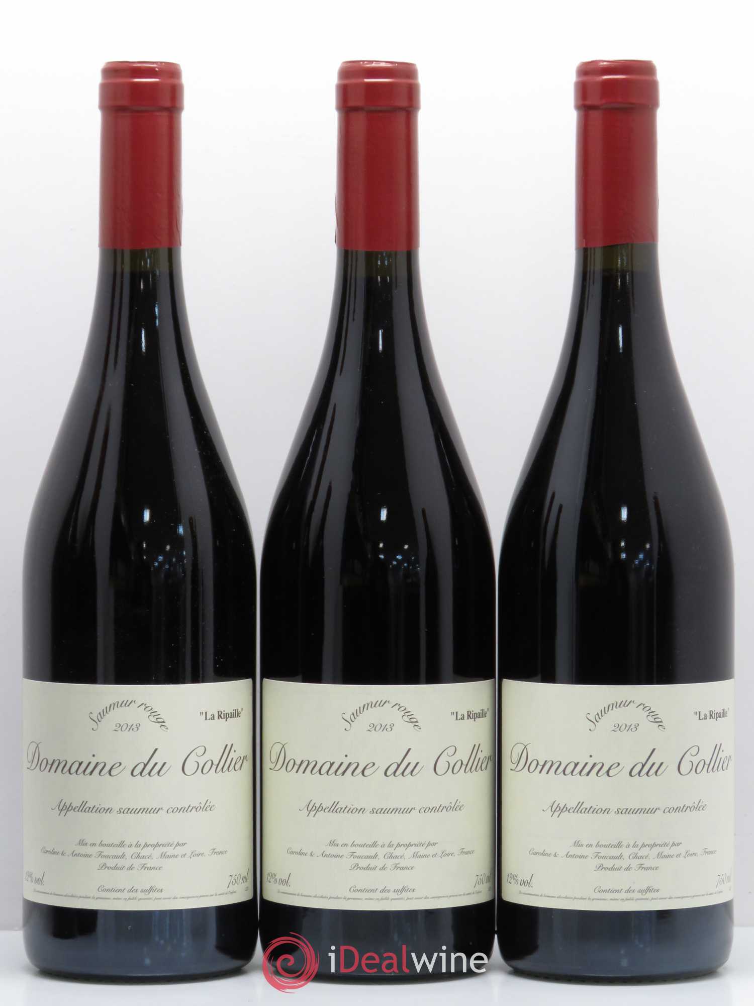 Saumur La Ripaille Domaine du Collier 2013 - Lot de 6 bouteilles - 2