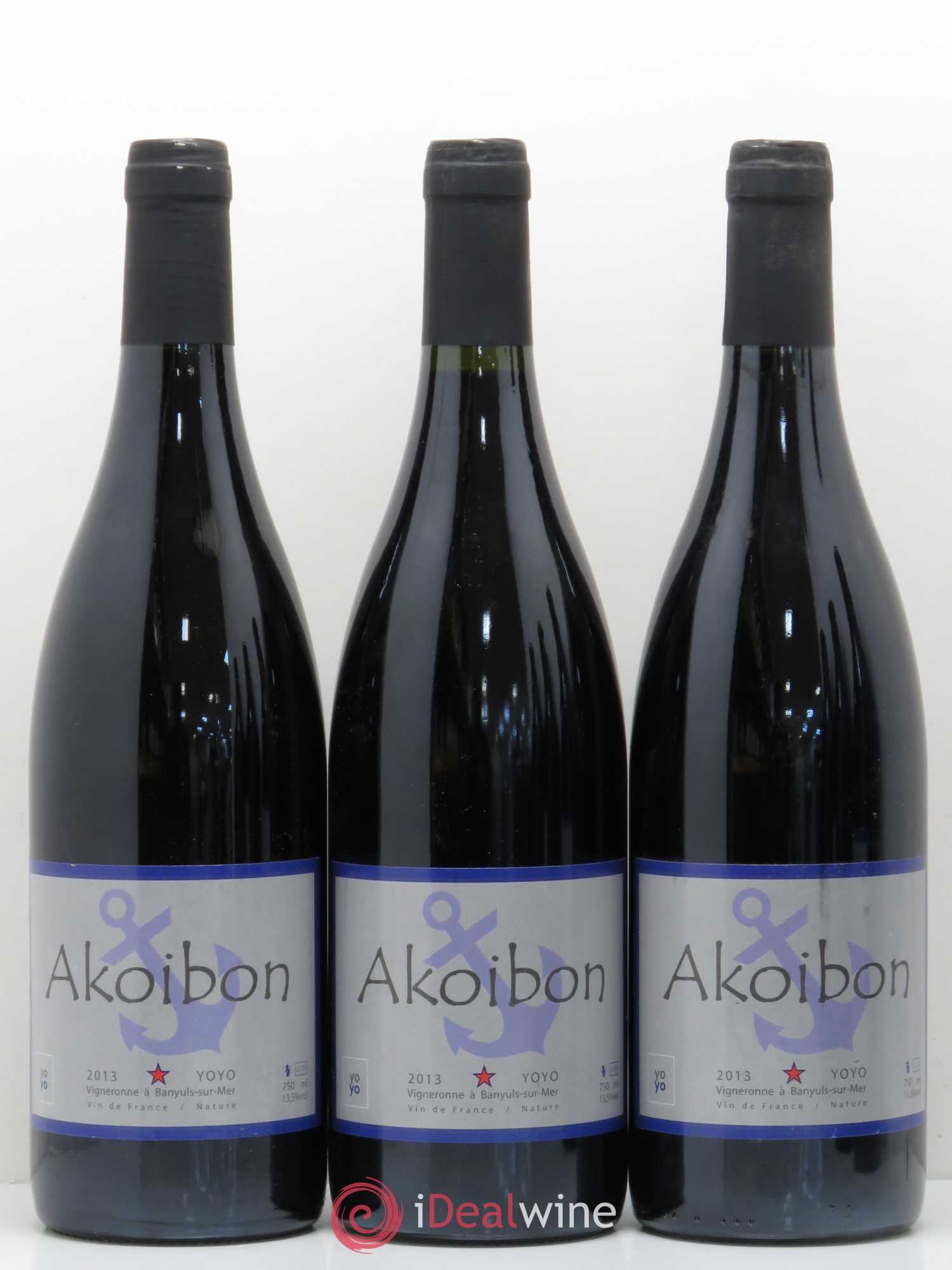 Vin de France Akoibon Yoyo 2013 - Posten von 6 Flaschen - 2