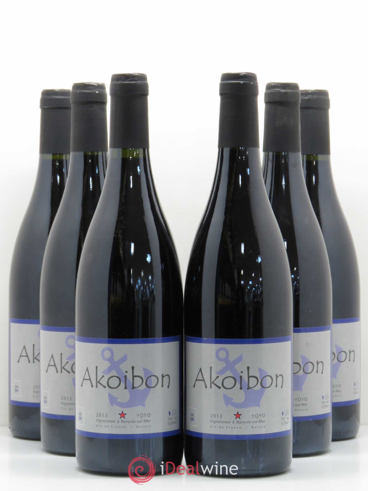 Vin de France Akoibon Yoyo 2013 - Posten von 6 Flaschen - 0