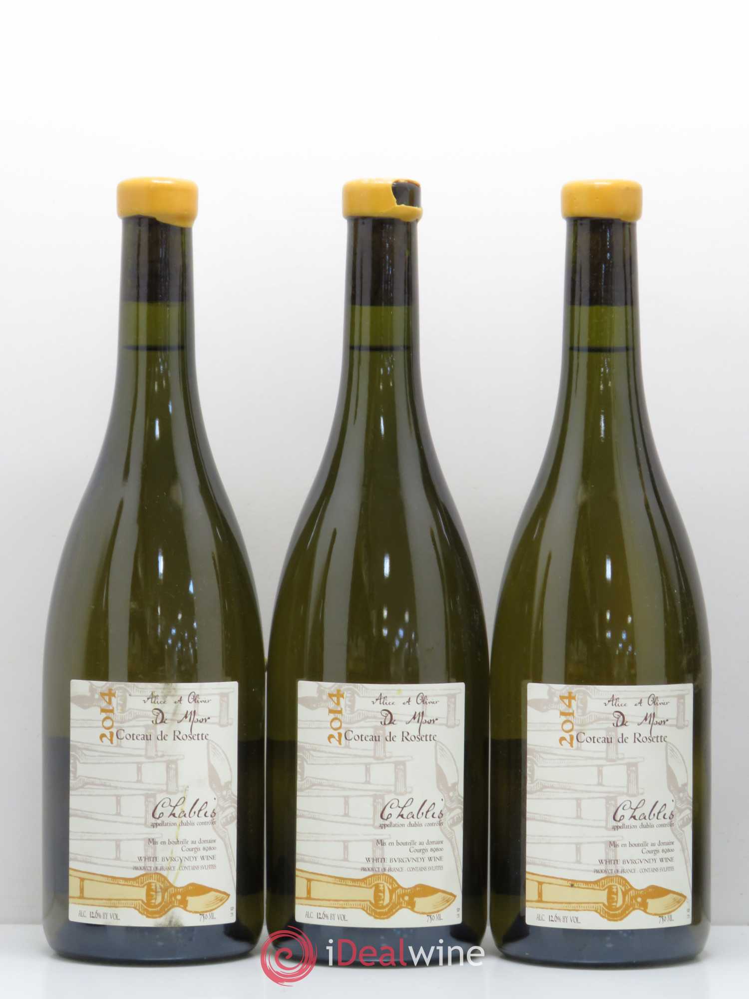 Bourgogne Chitry Alice et Olivier De Moor 2014 - Lot de 6 bouteilles - 2
